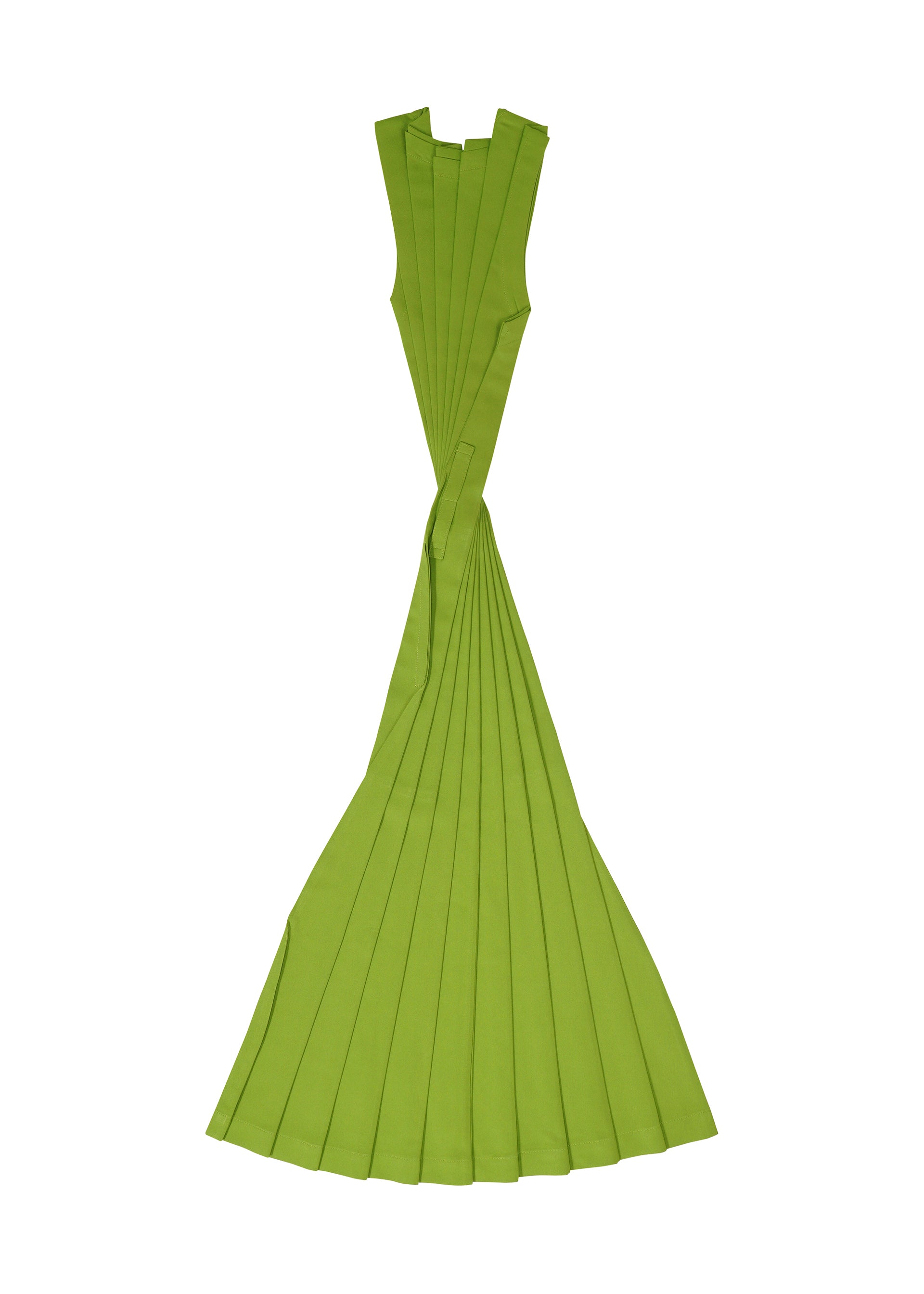 Issey Miyake Cross Pleats šaty Black s kapsami