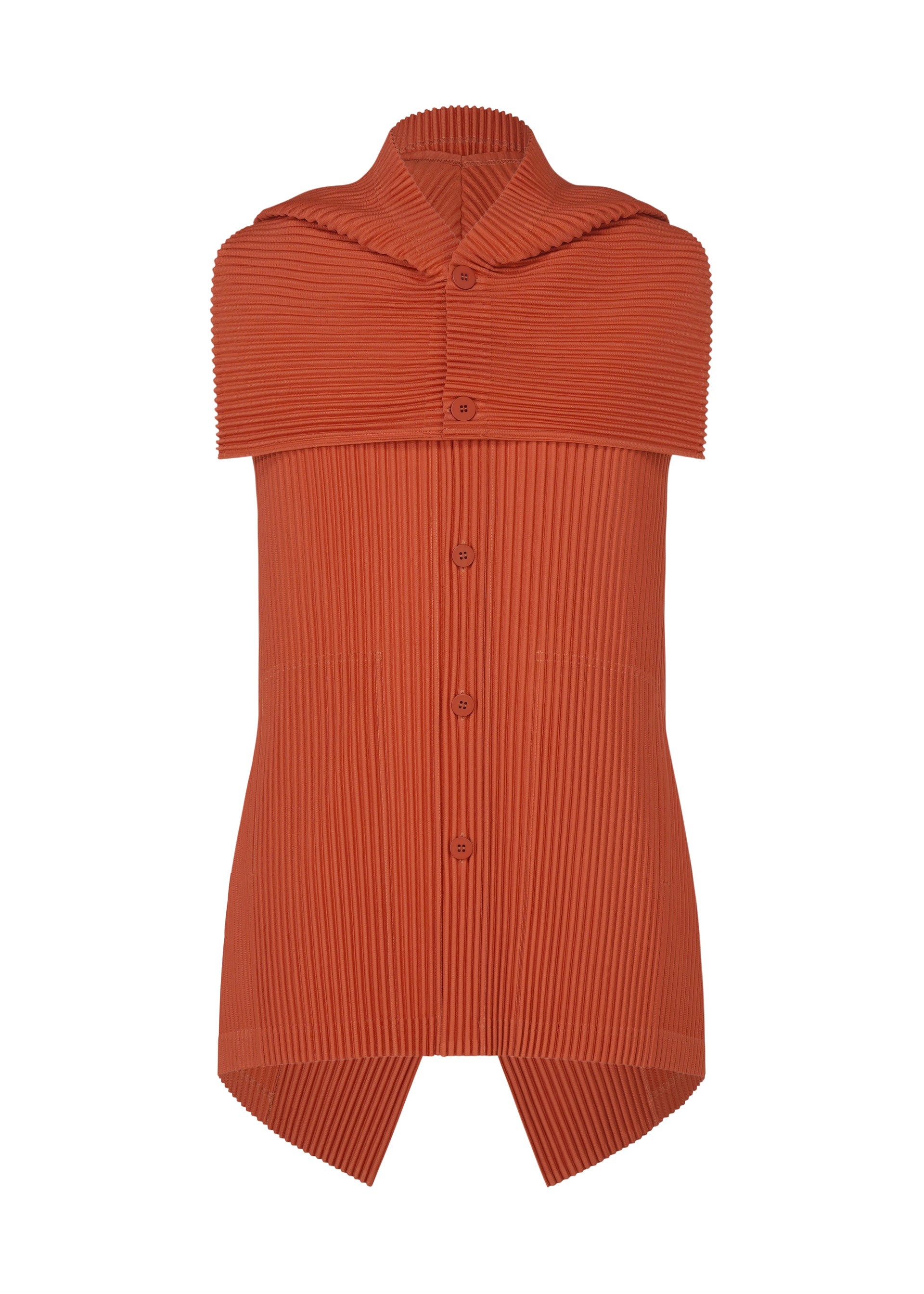 Issey Miyake Tailored Pleats 3 pánská vesta black skladová