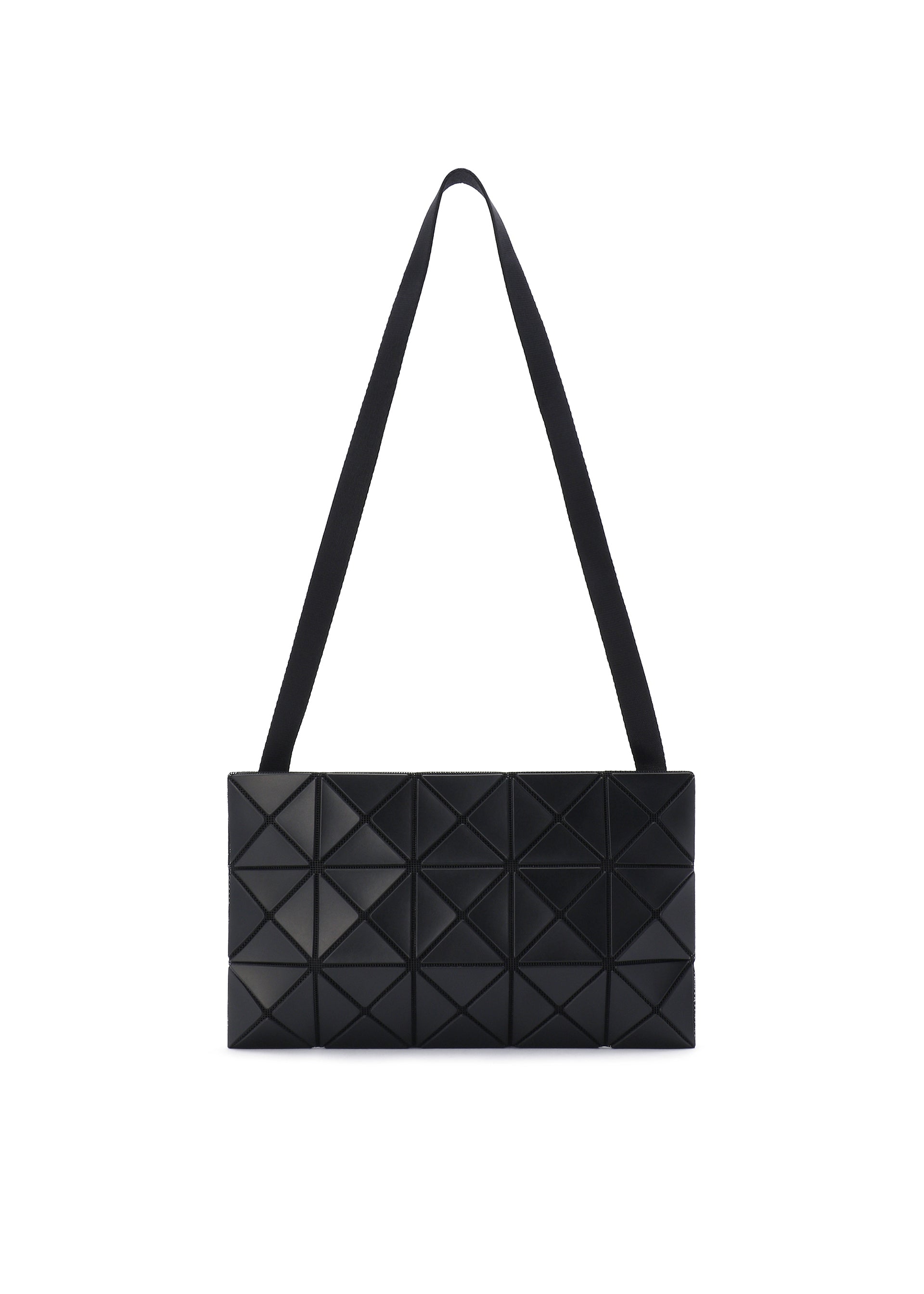 Issey Miyake Lucent Matte shoulder kabelka světle šedá matná