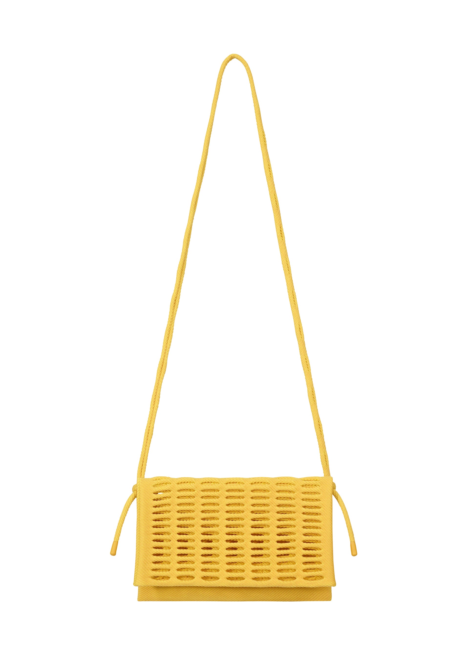 Issey Miyake Mokko Twill kabelka béžová pletená