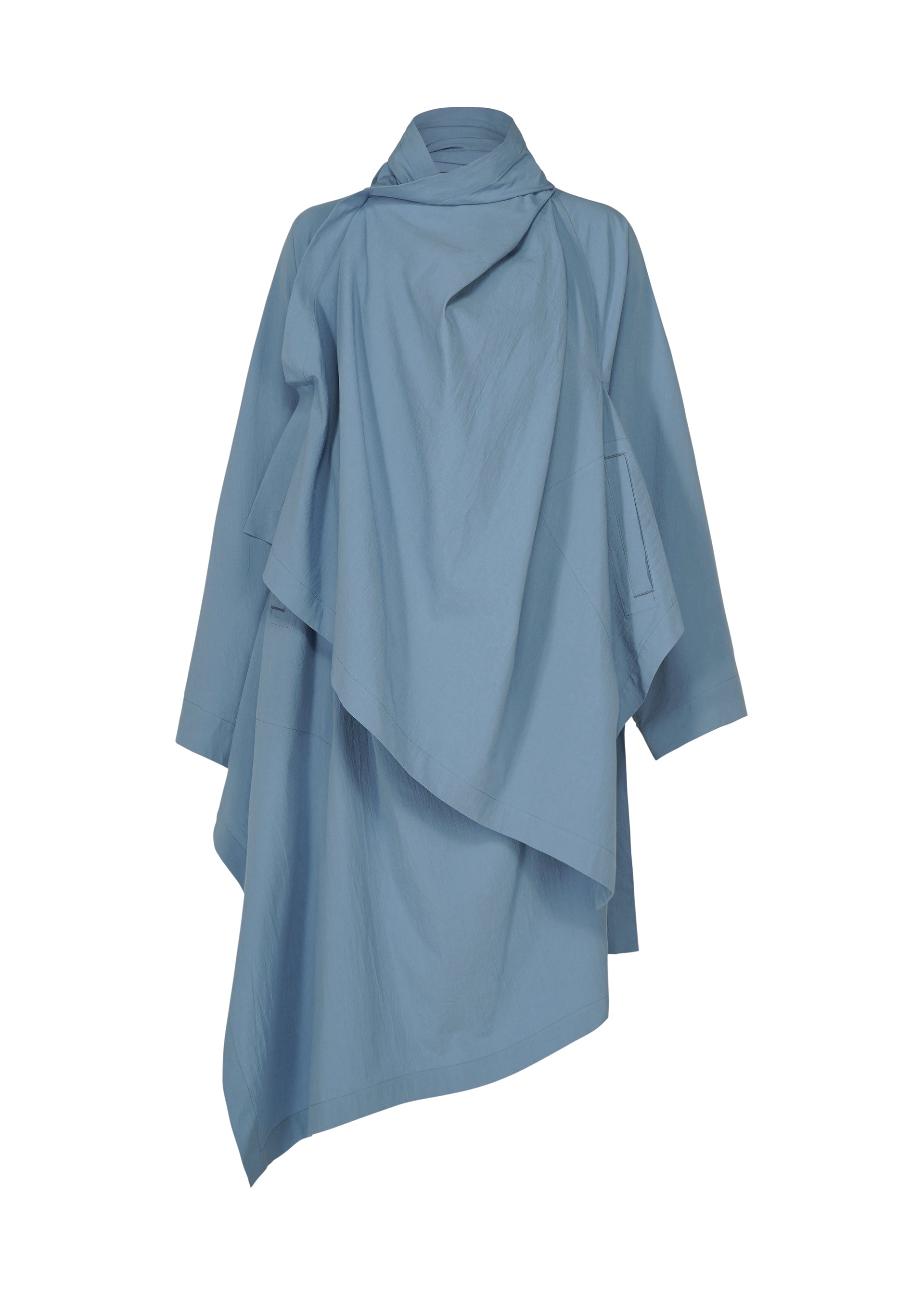 Issey Miyake Comfort Cotton bunda béžová 2 organická