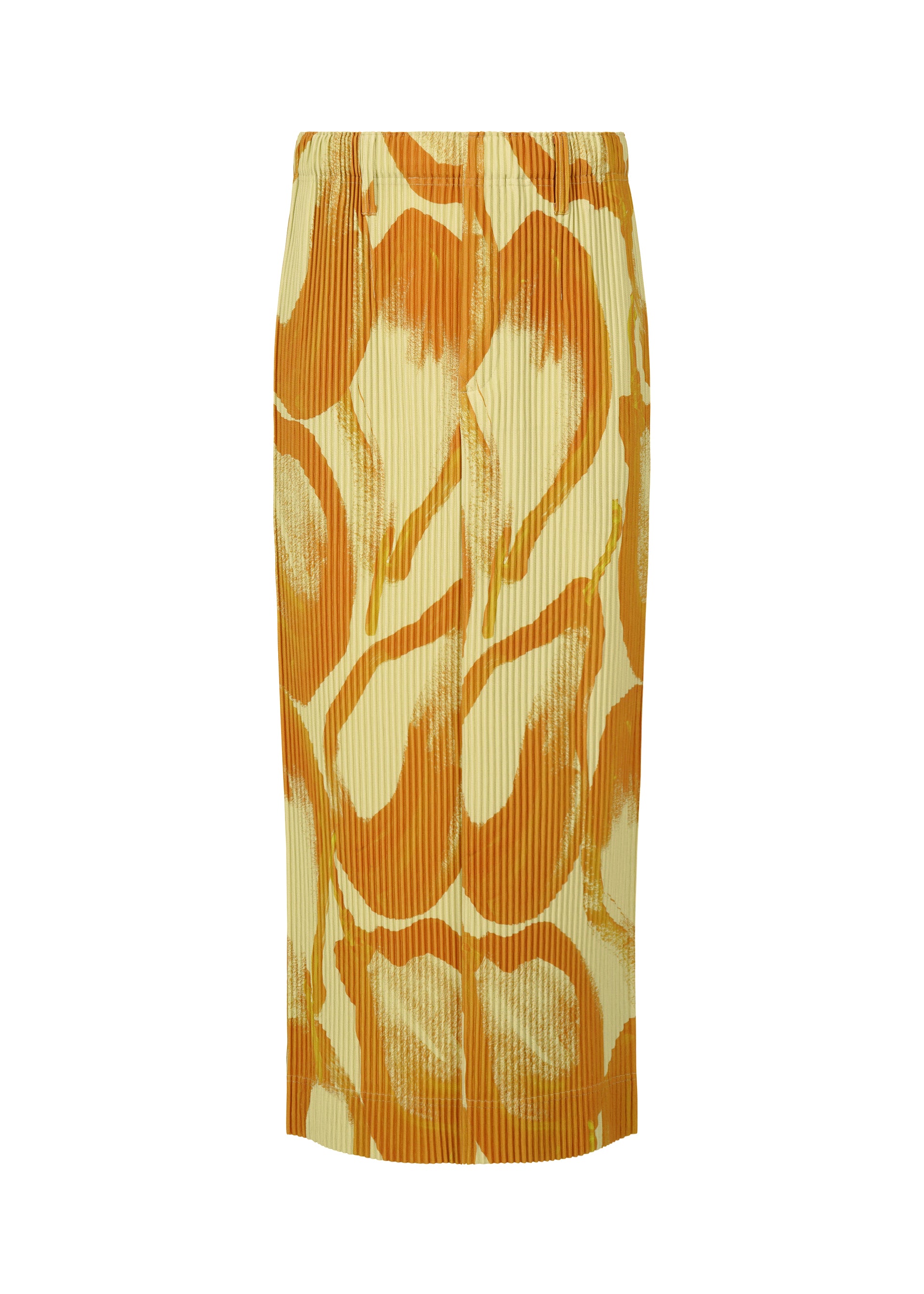 Issey Miyake Homme Plissé Fruits sukně žlutá