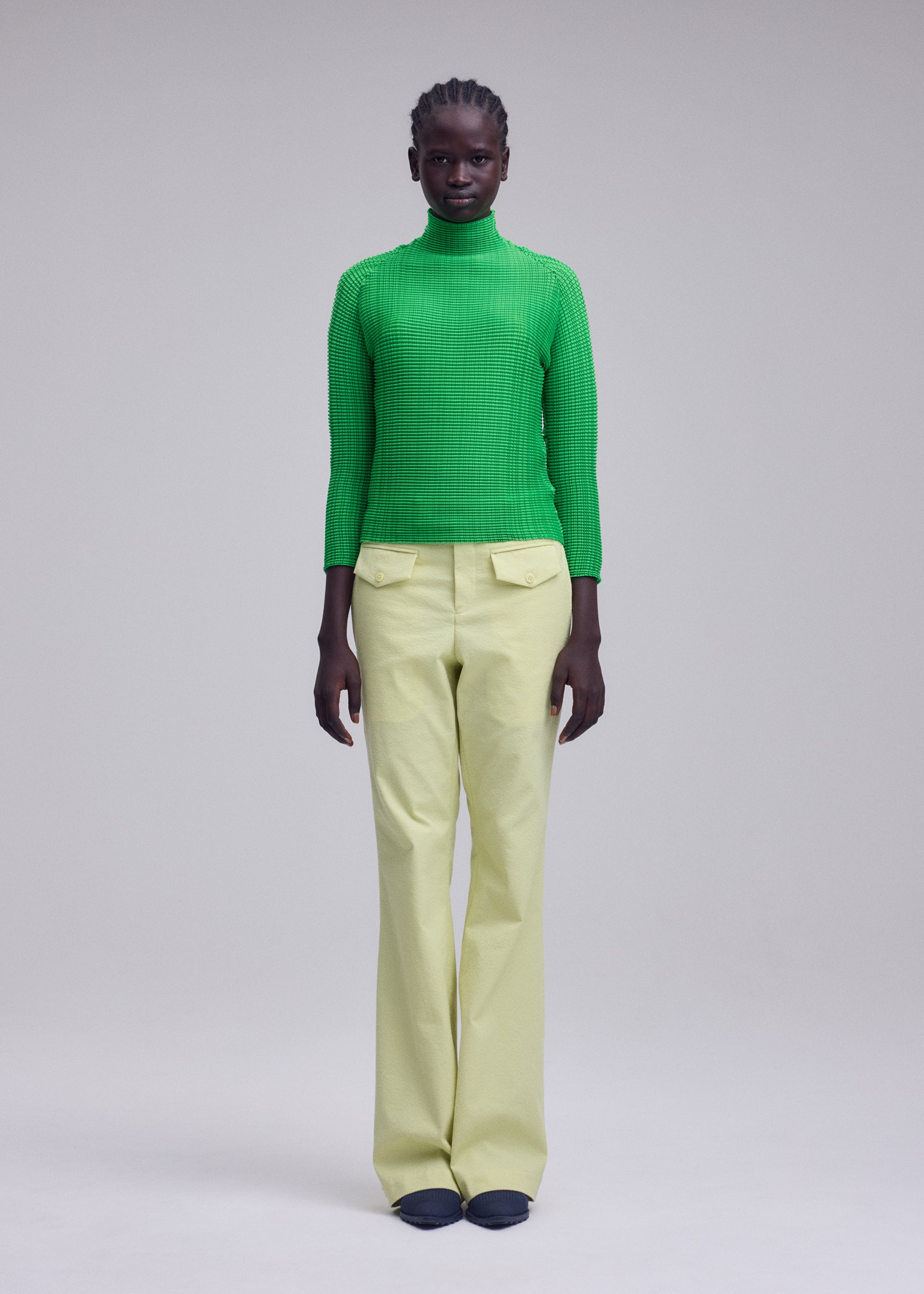 Issey Miyake Wooly Pleats-68 IM63051 dámský plisovaný rolák
