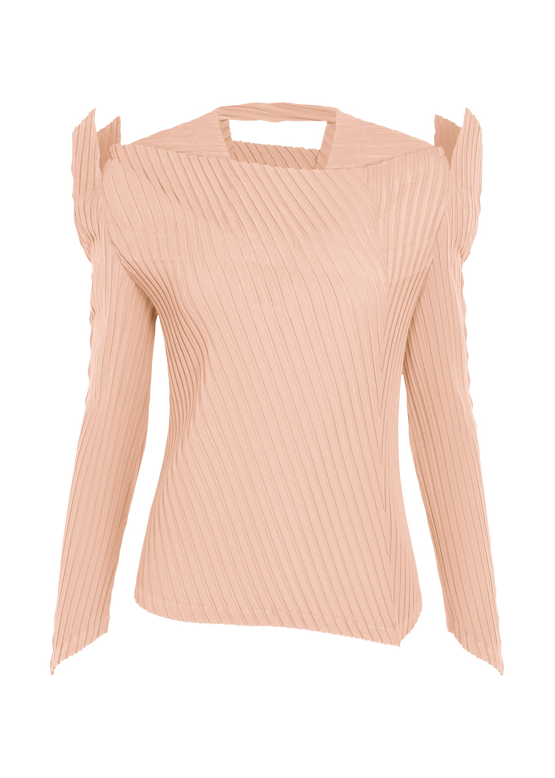Issey Miyake Tubular Pleats top černý vel. 2 splývavý
