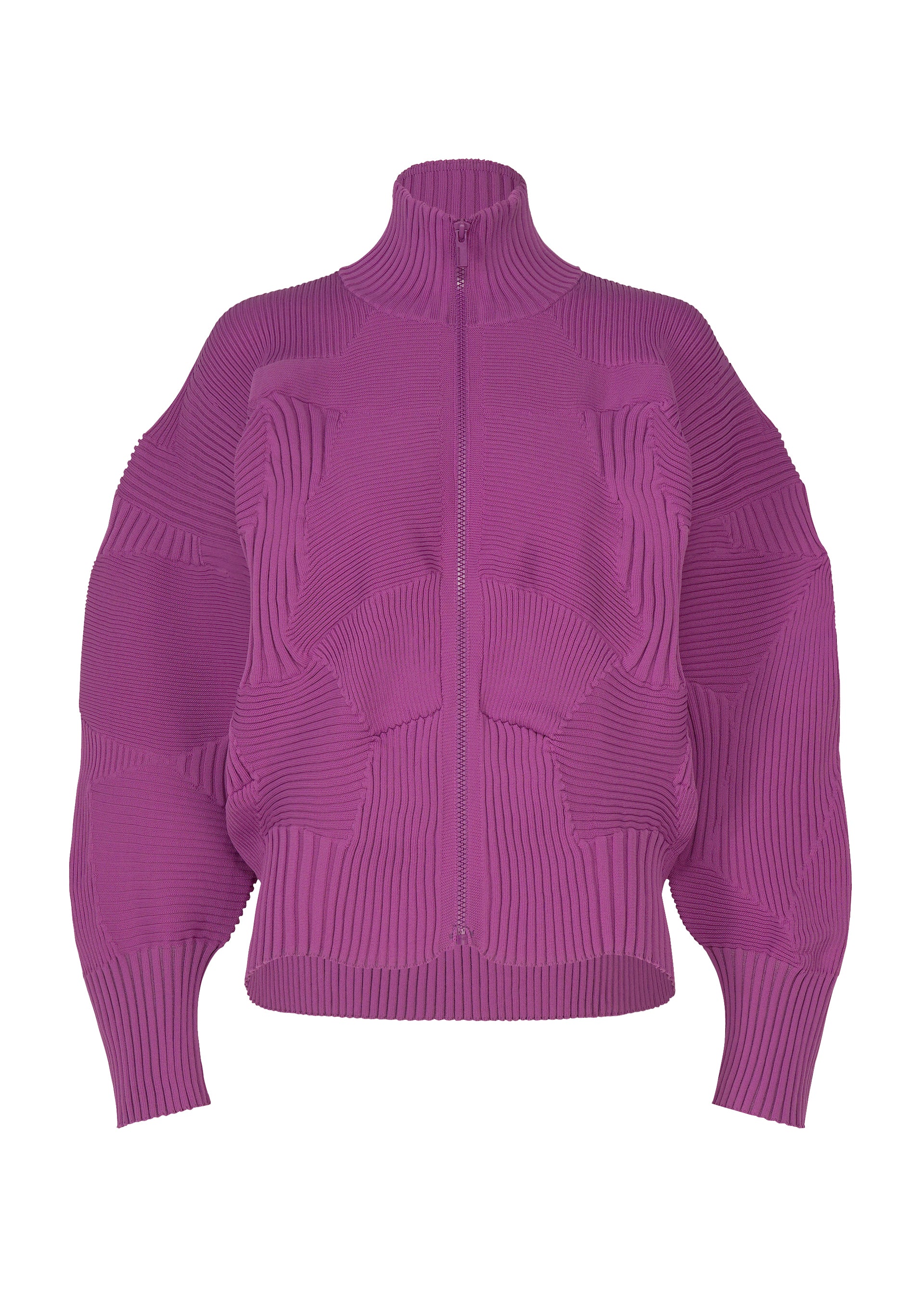Issey Miyake KONE KONE kardigan černý na zip