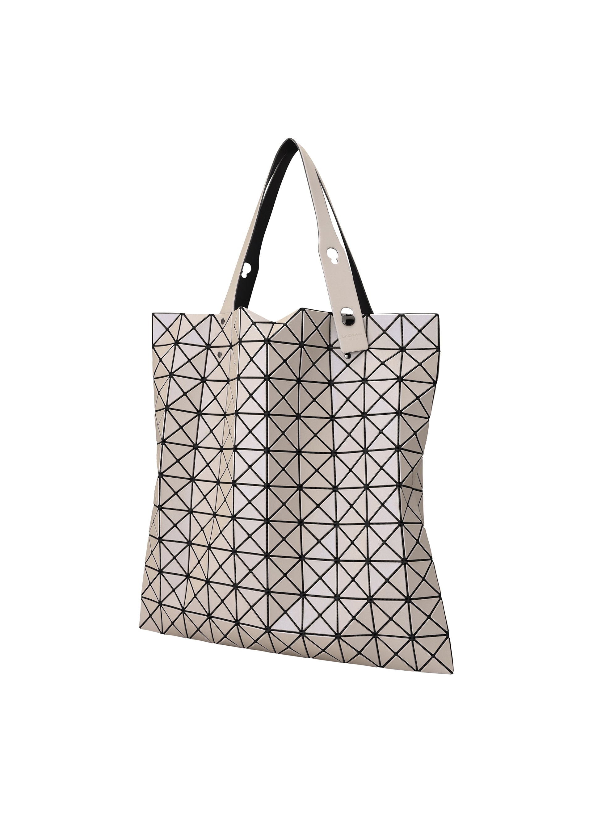 Issey Miyake Prism Matte-2 tote kabelka bílá A4