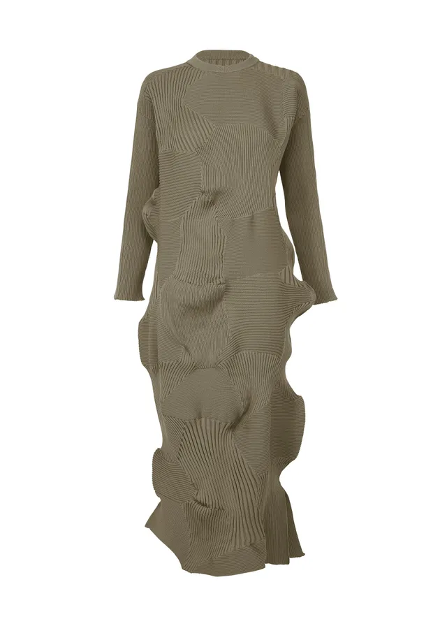 Issey Miyake Kone Kone IM63234 šaty gray vel. 2 úplet