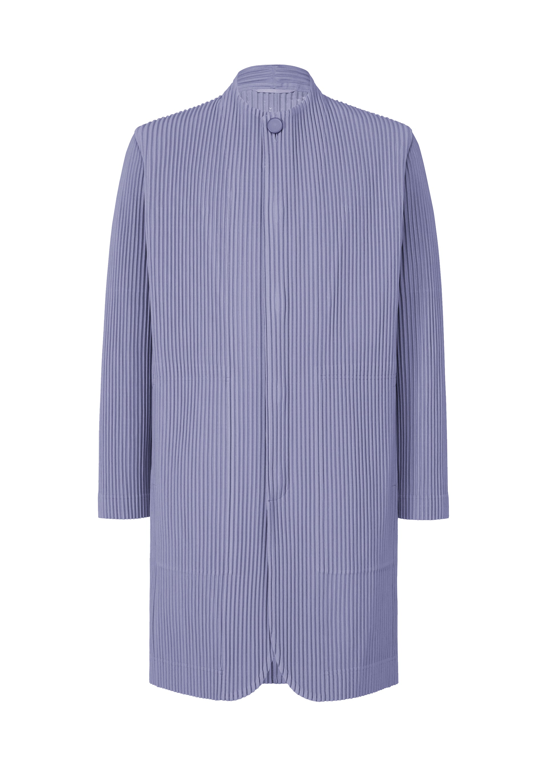 Issey Miyake Tailored Pleats 1 pánské sako černé dlouhé