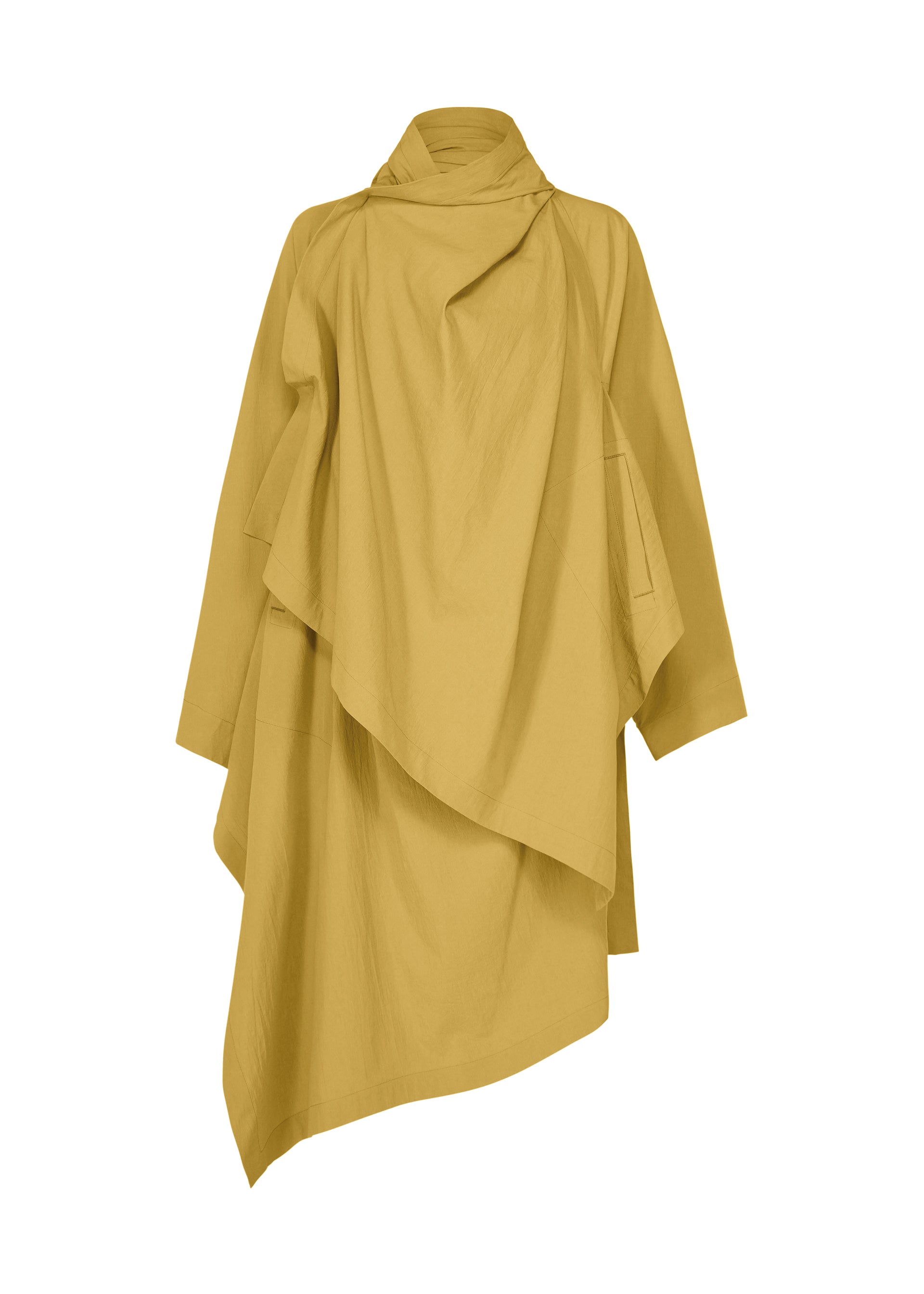 Issey Miyake Comfort Cotton bunda béžová 2 organická