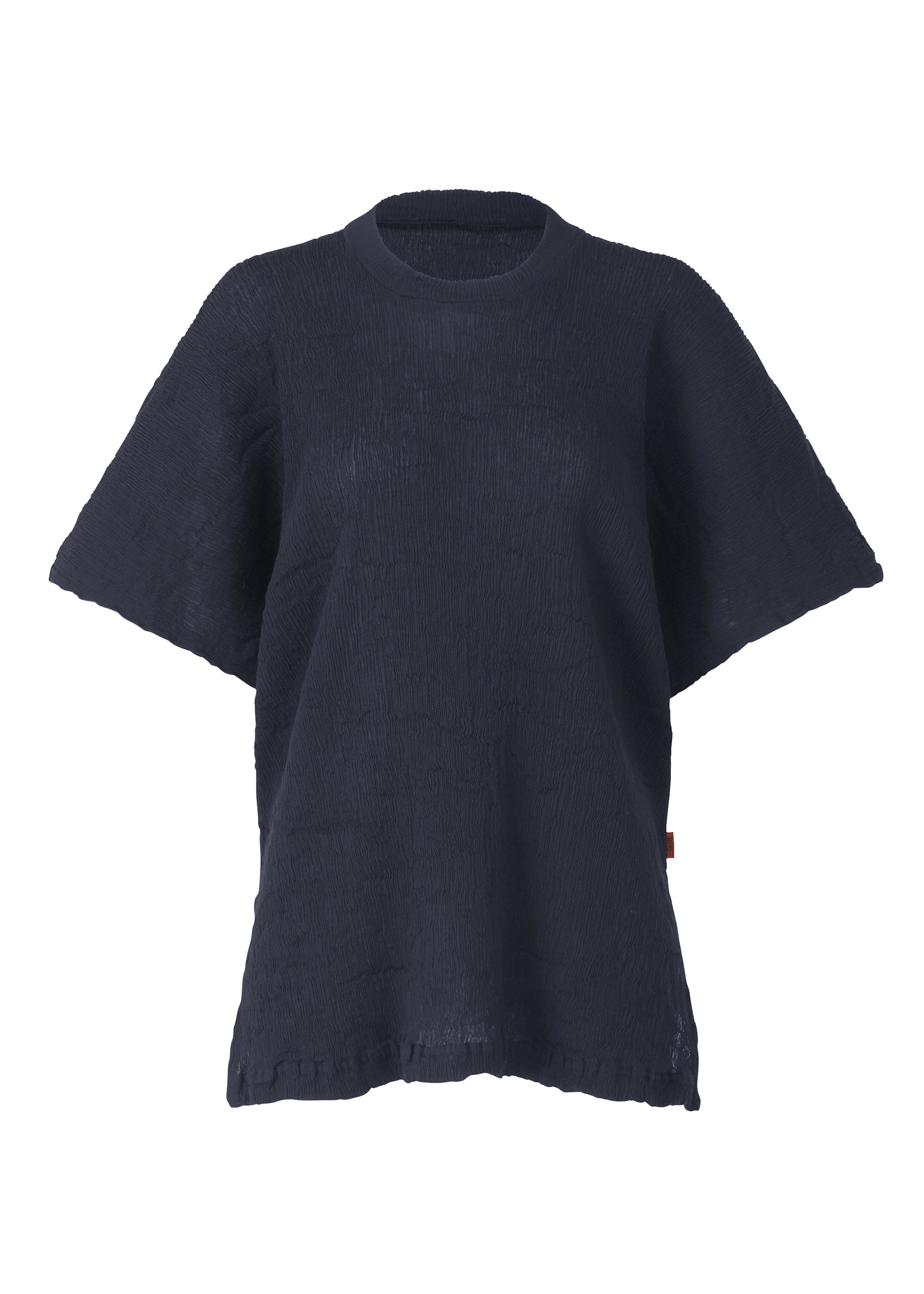 Issey Miyake Kyo Chijimi Basic top White bavlněný