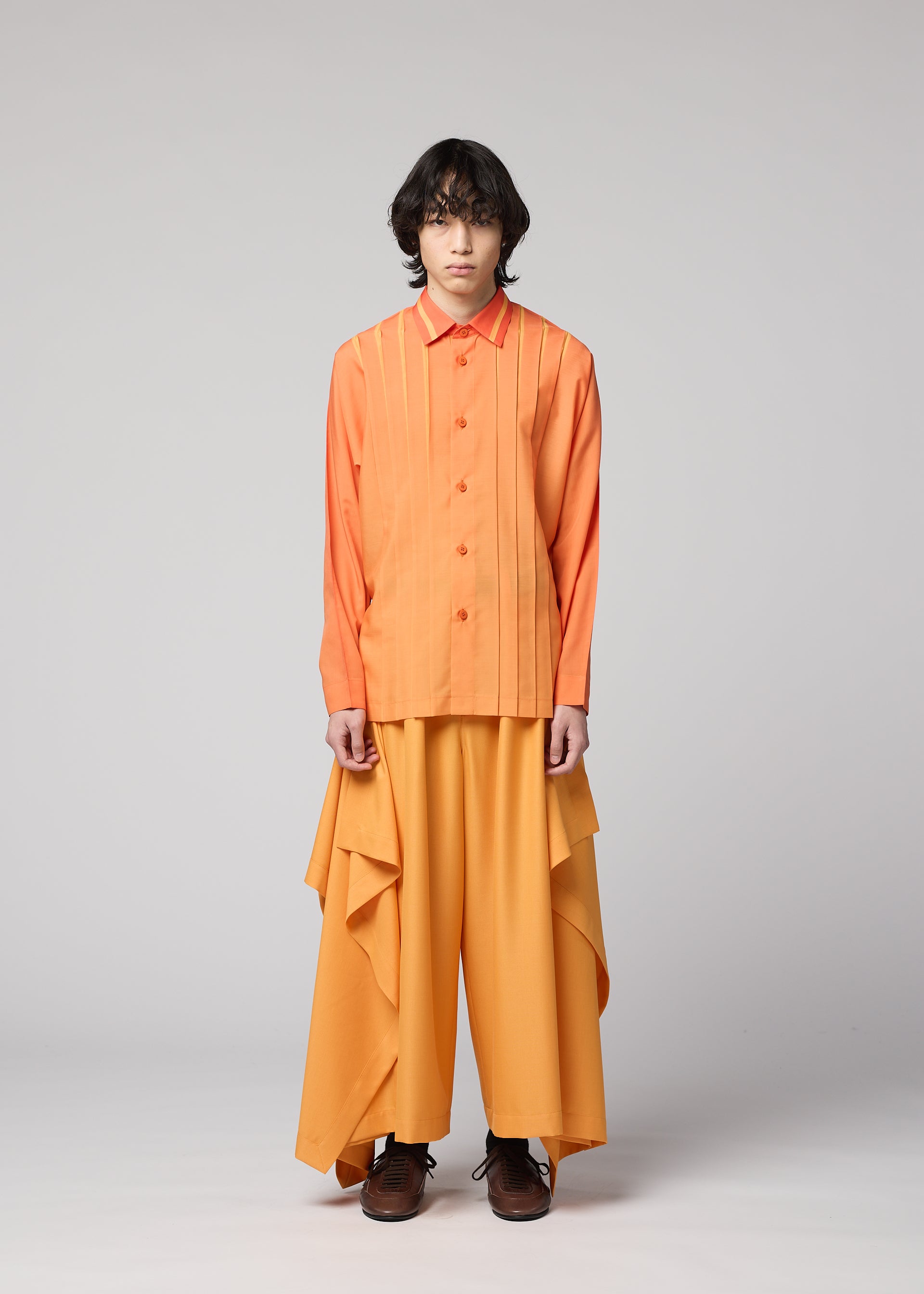 Issey Miyake DAWN RAY SHIRT košile černá vel. 2