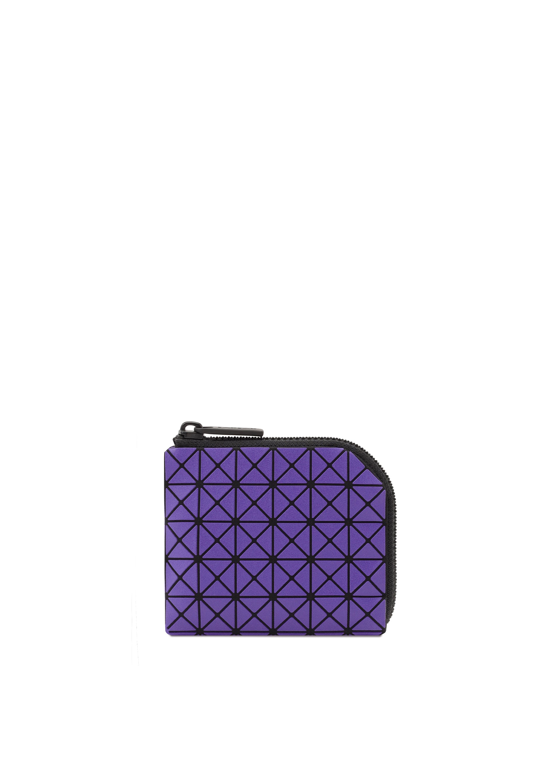 Issey Miyake Clam mini peněženka fialová