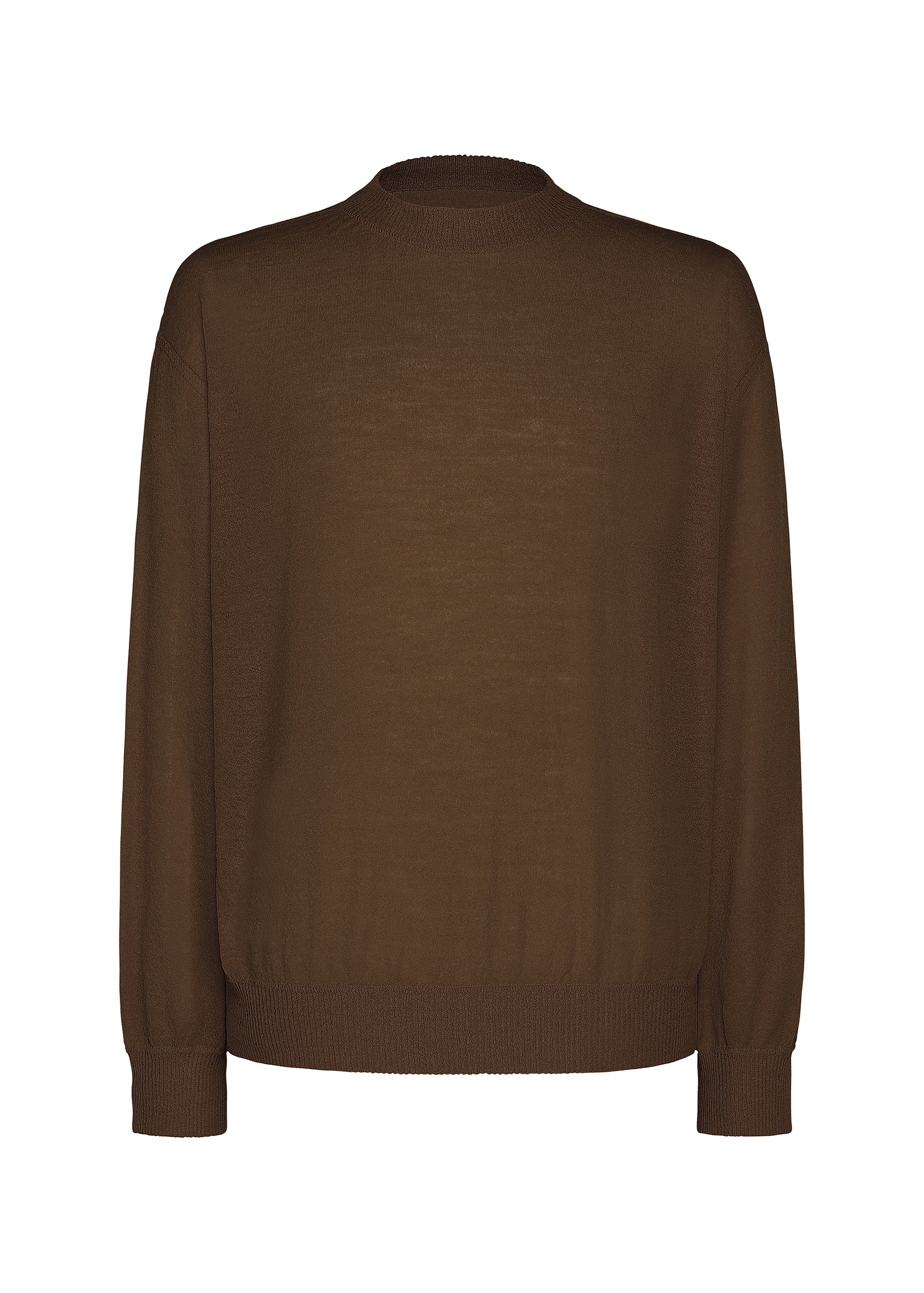 Issey Miyake Knit Unraveled svetr černá průsvitný