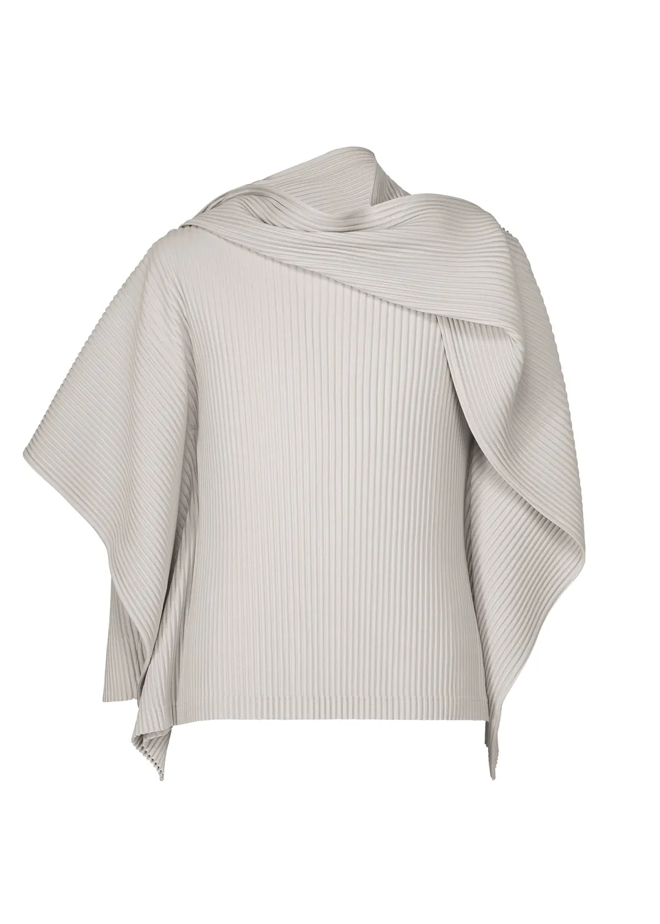 Issey Miyake Motion Blur HP63JK200 top šedý plisovaný