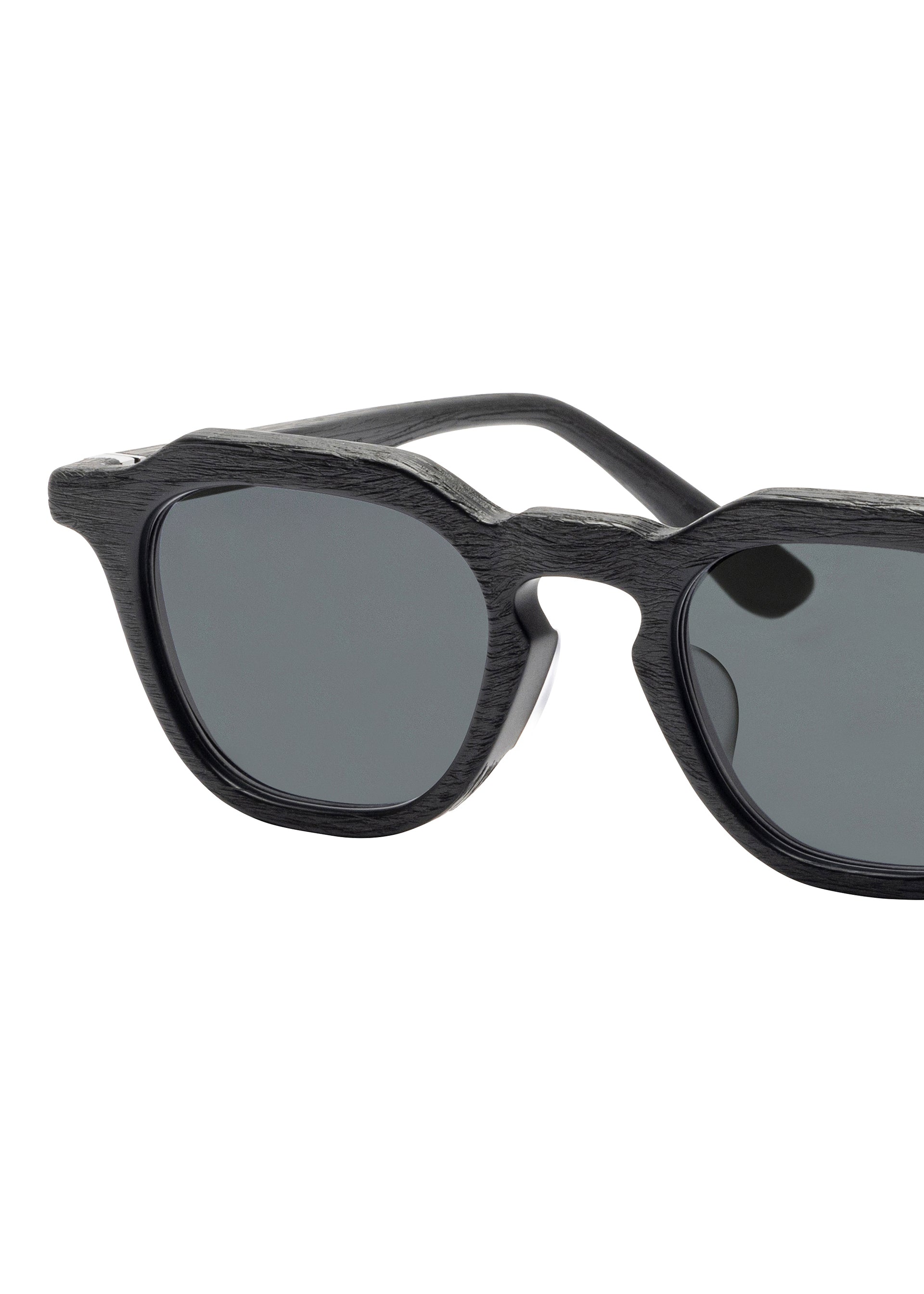 Issey Miyake Eyes Wood-Hexagon brýle Wood Black