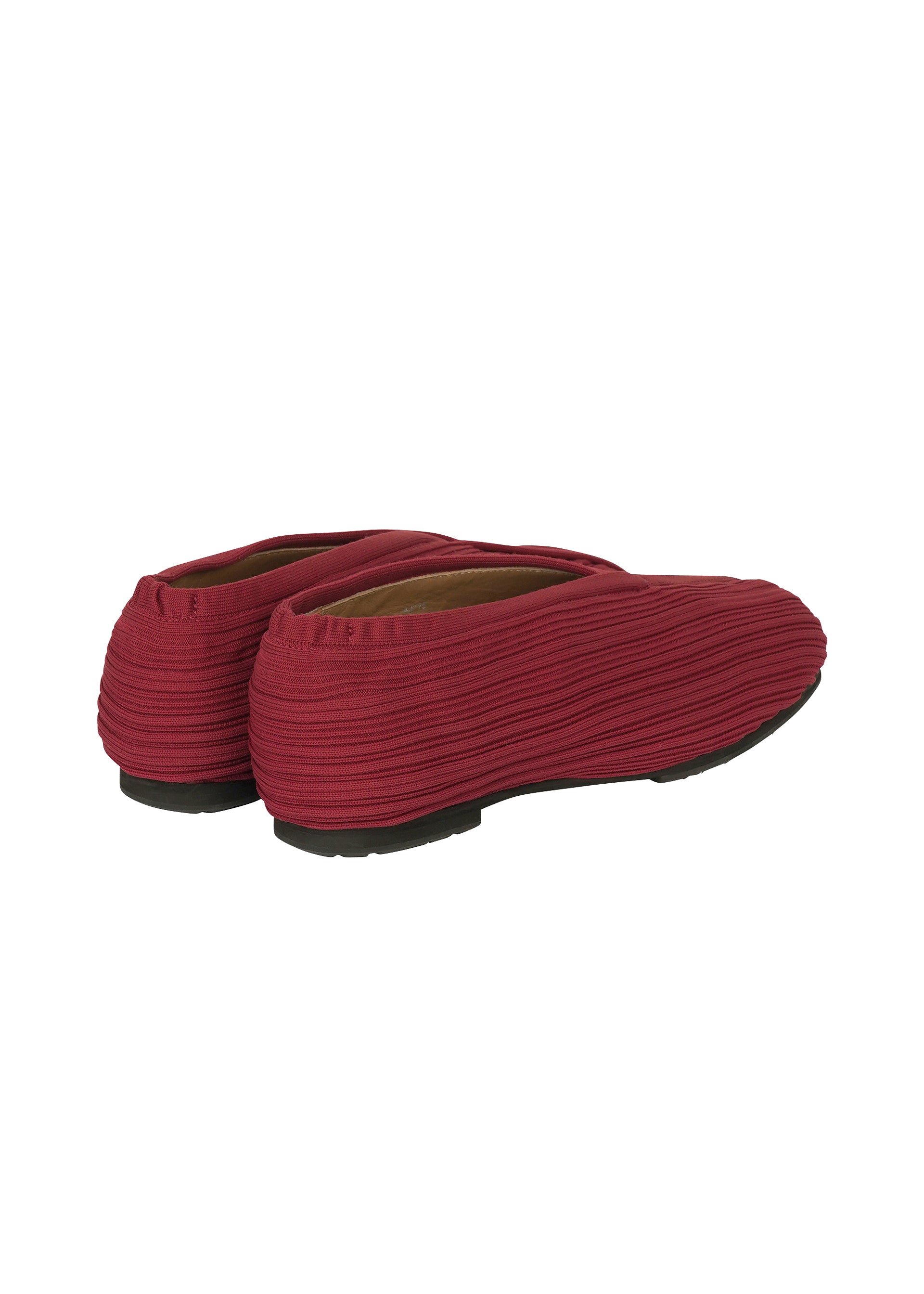 Issey Miyake Pleats Please Knit baleríny černé pletené
