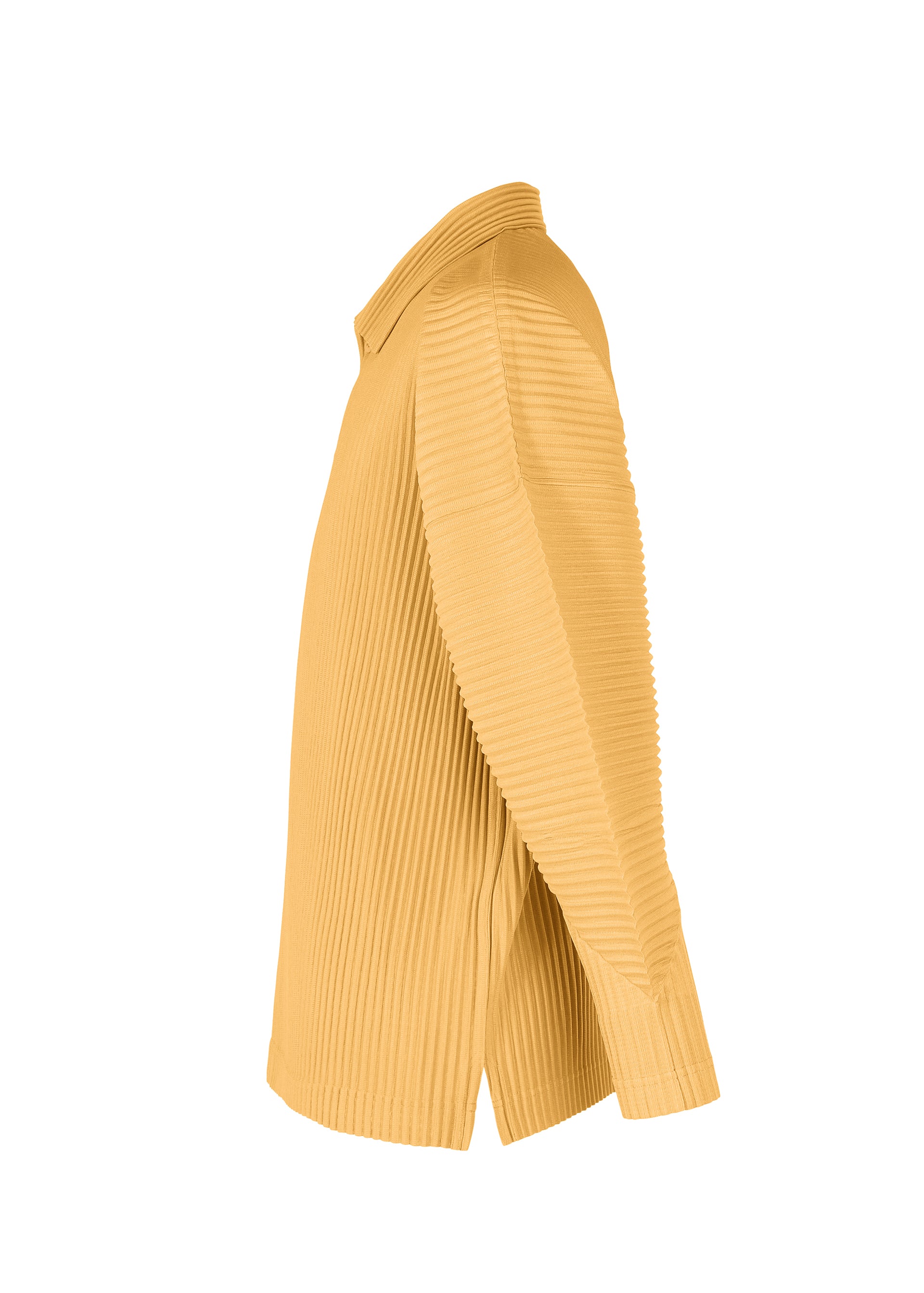Issey Miyake Monthly Colors August polo tričko černé s dlouhým rukávem