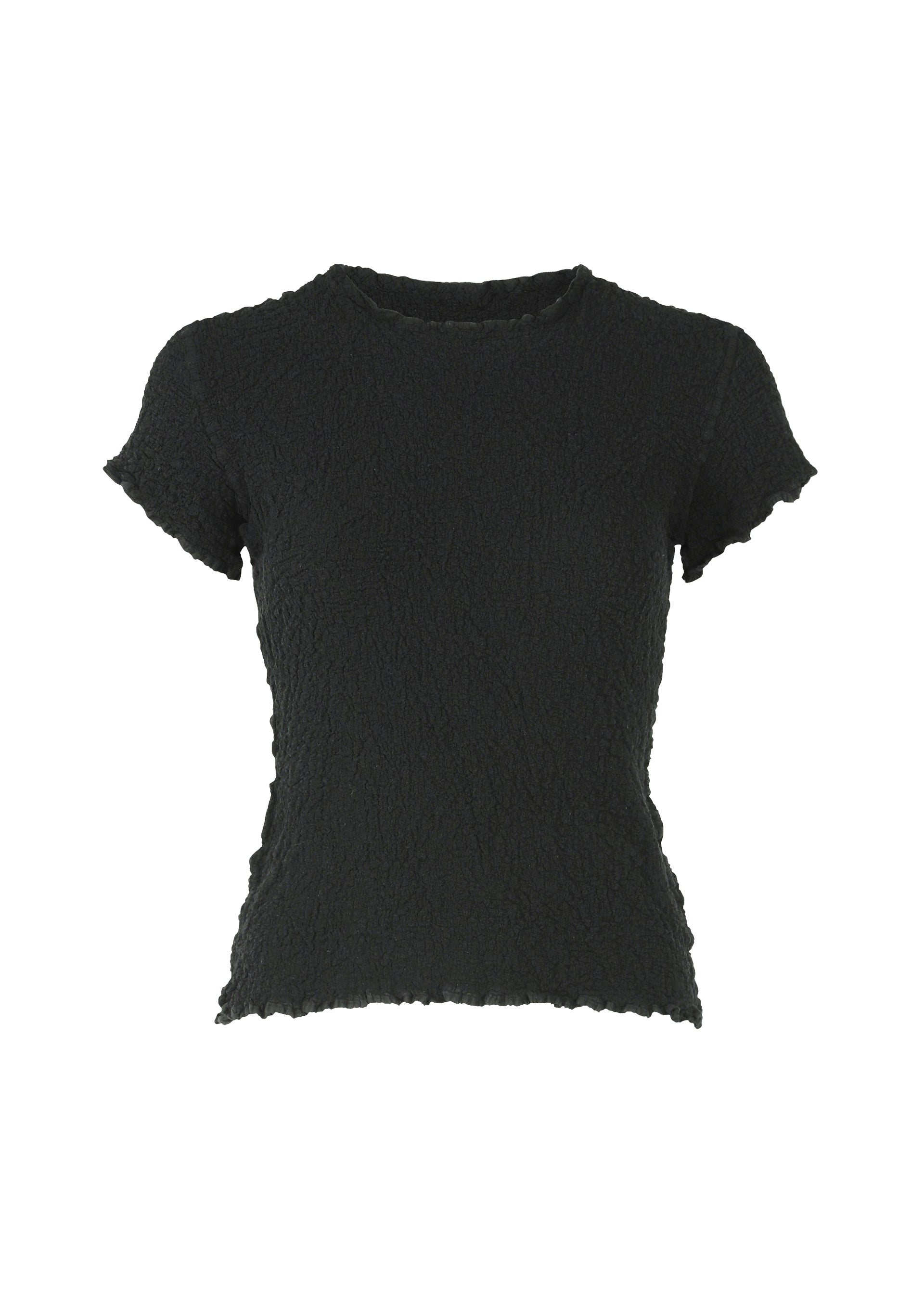 Issey Miyake Cauliflower top bílý bavlněný