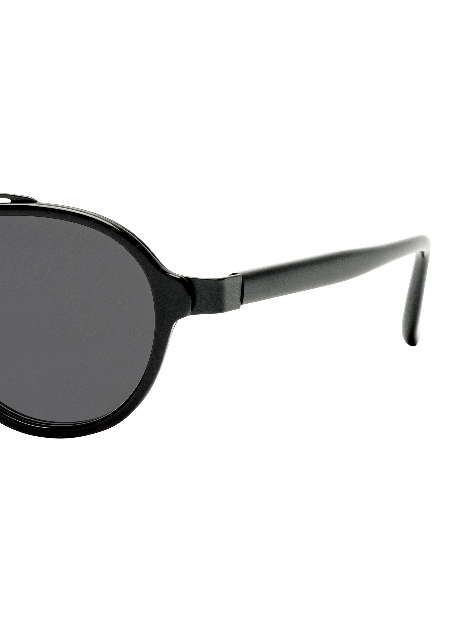 Issey Miyake Eyes Marrow-Teardrop sluneční brýle černé