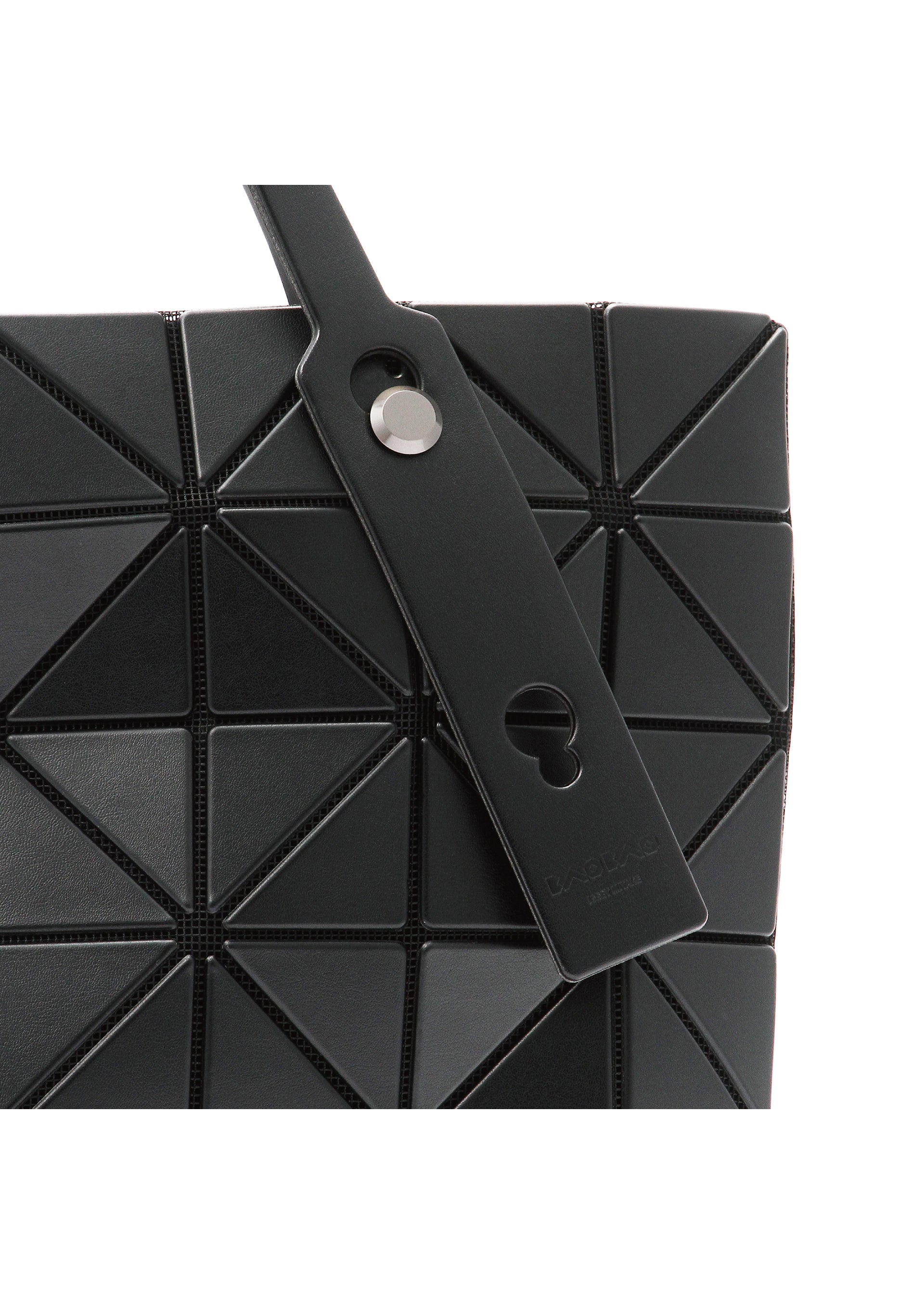Issey Miyake Rock Matte široká kabelka na notebook matně černá