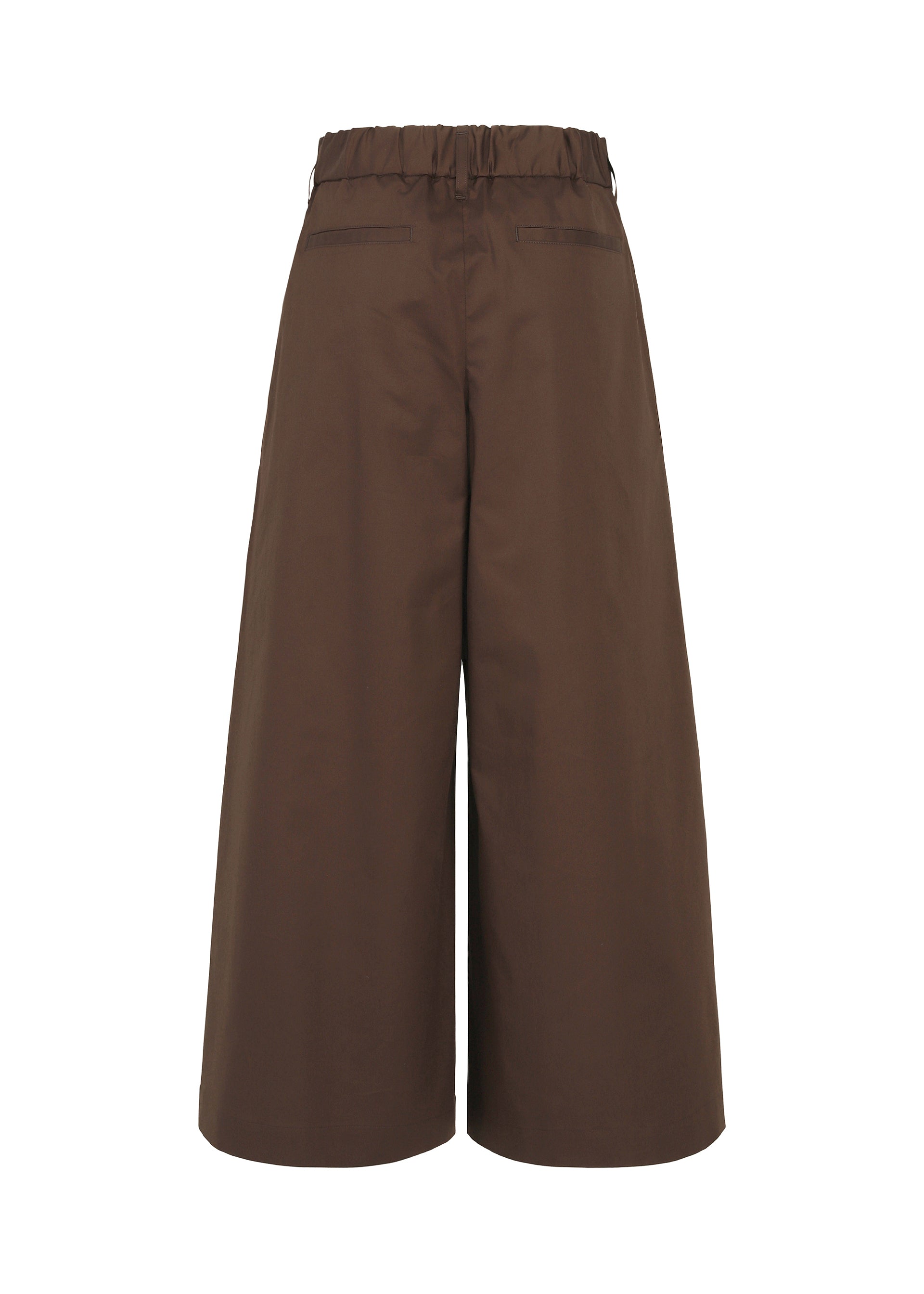 HaaT Issey Miyake Cotton Stretch kalhoty Black bavlna elastan
