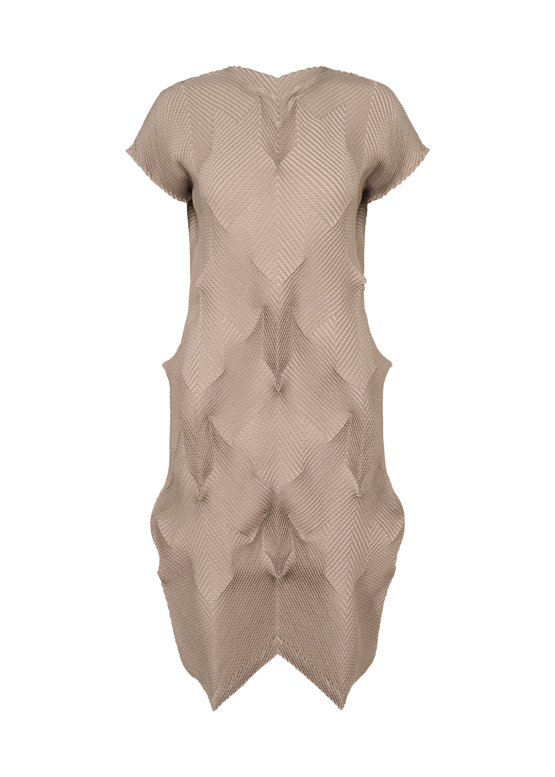 Issey Miyake Type-O 010-1 šaty šedé plisované vel. 1