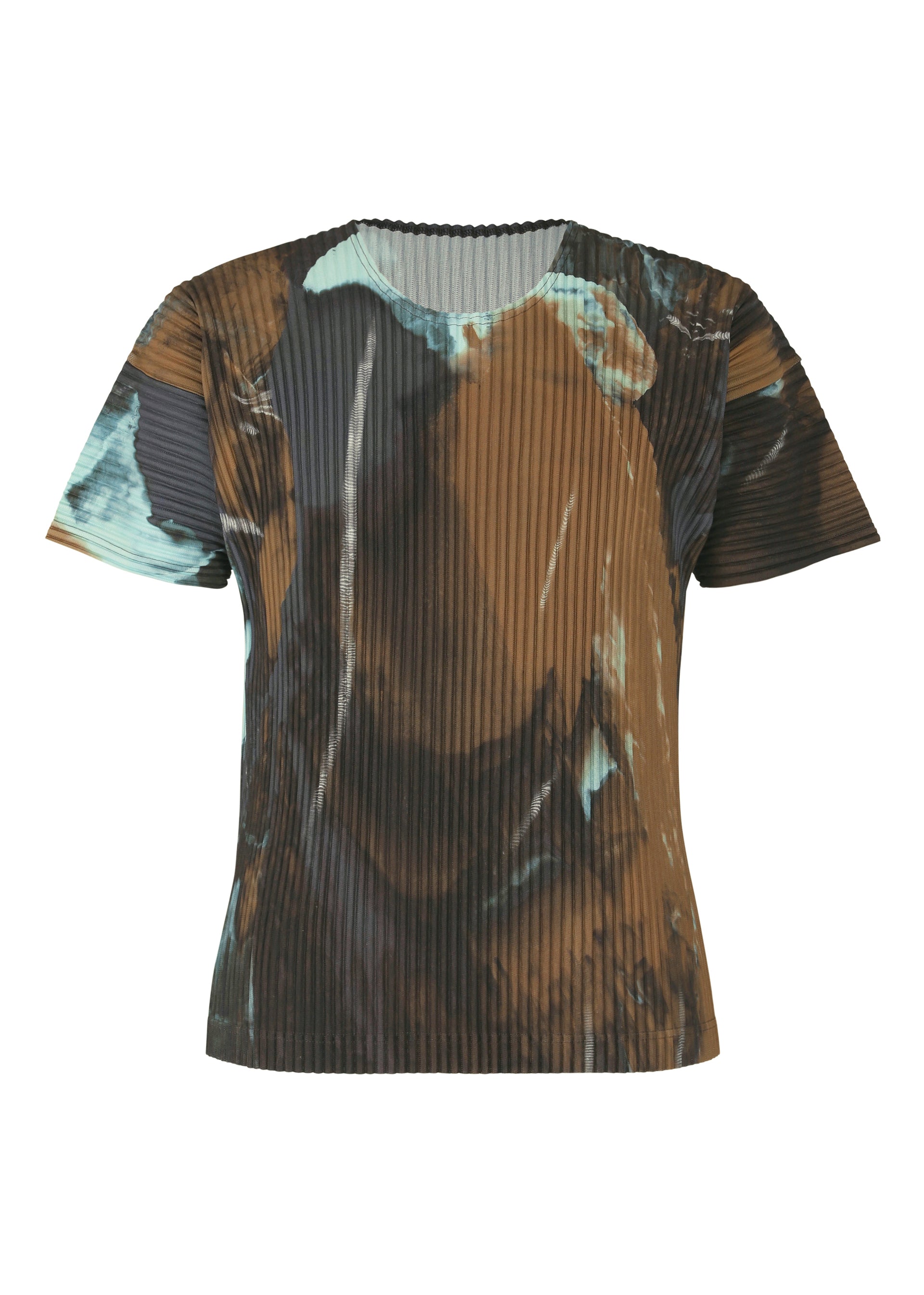 Issey Miyake Homme Plissé Agate tričko orange beige
