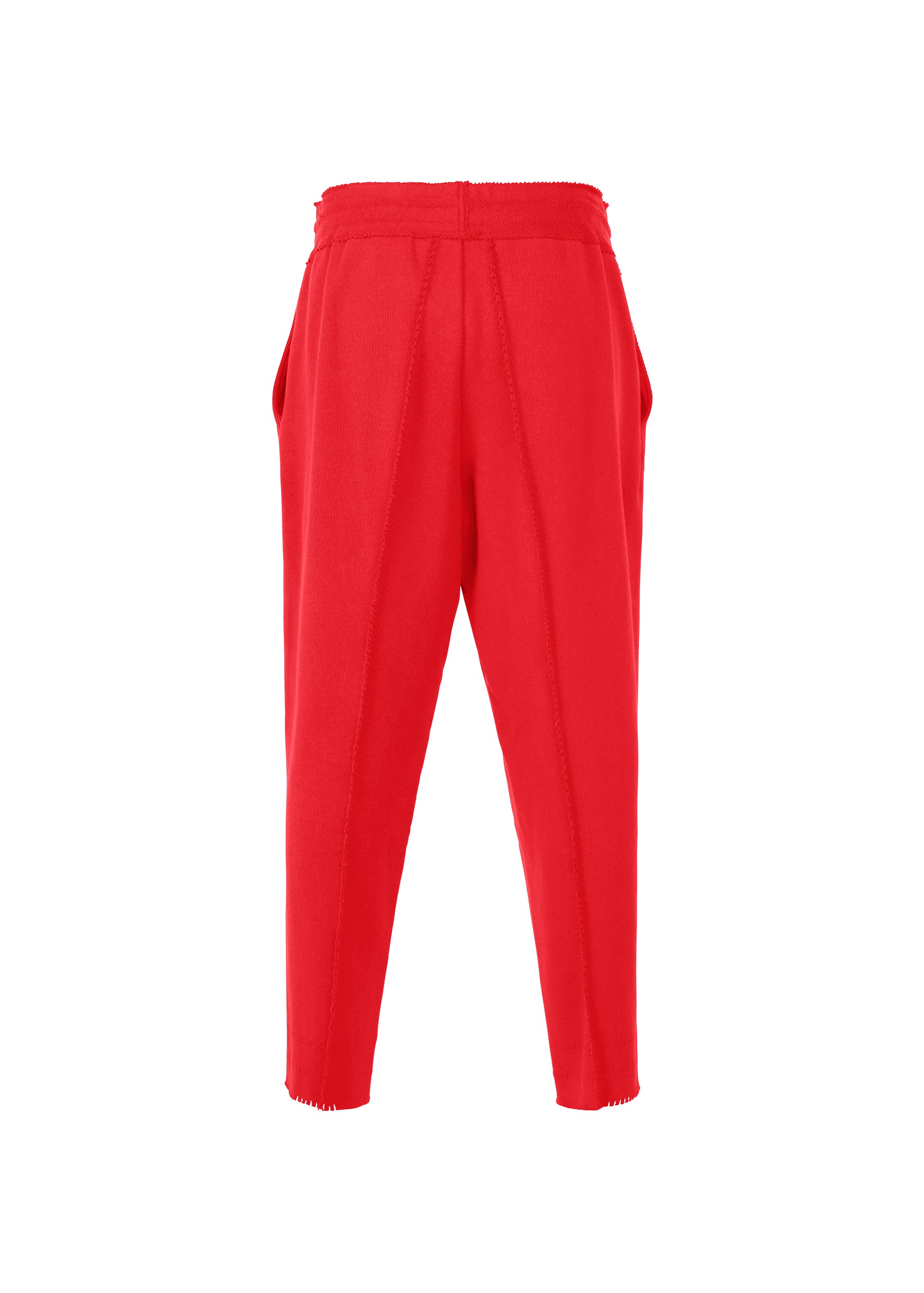 Issey Miyake Type-A 001-3 kalhoty hnědé pletené