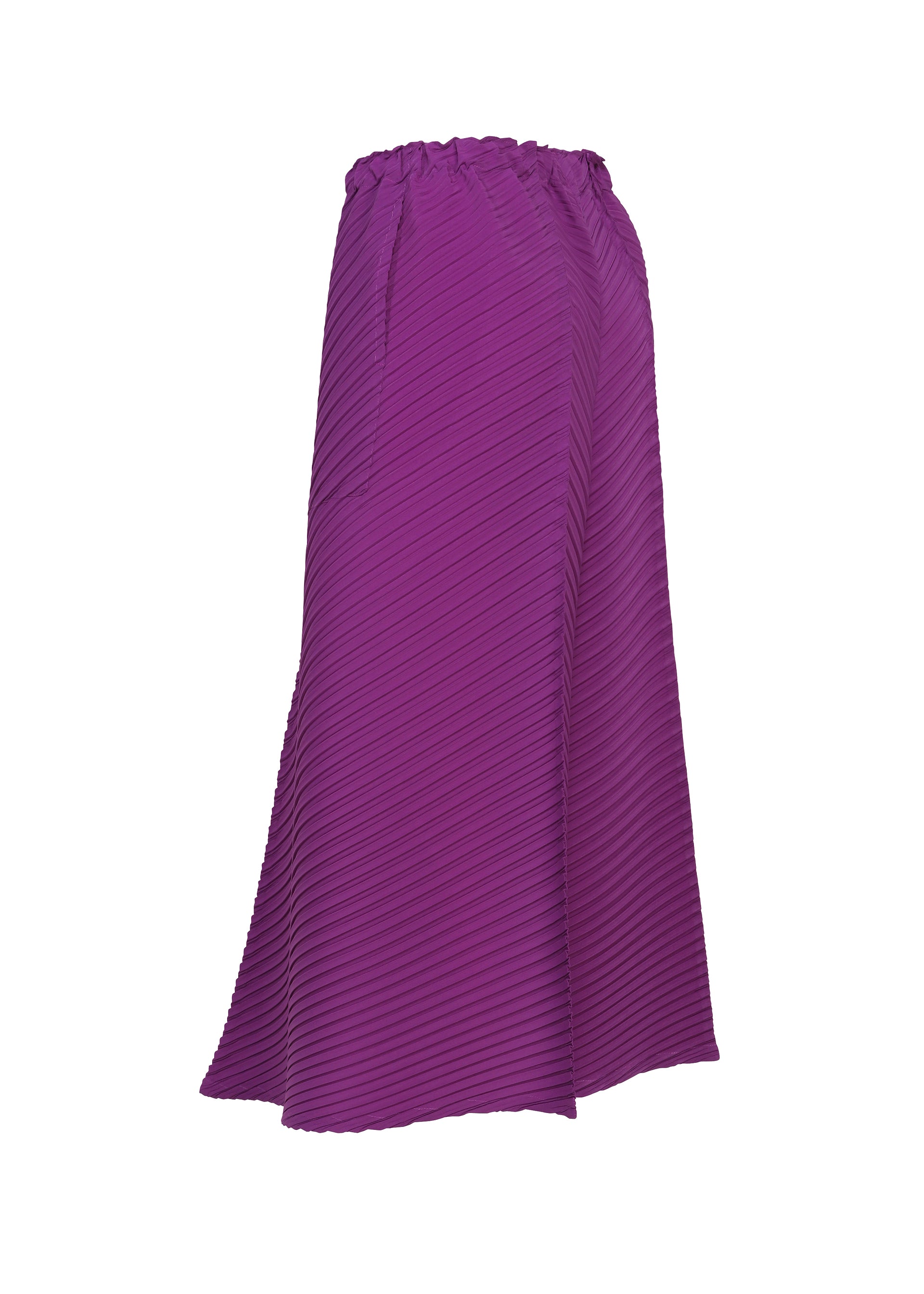 Issey Miyake Tubular Pleats kalhoty black široké plisé