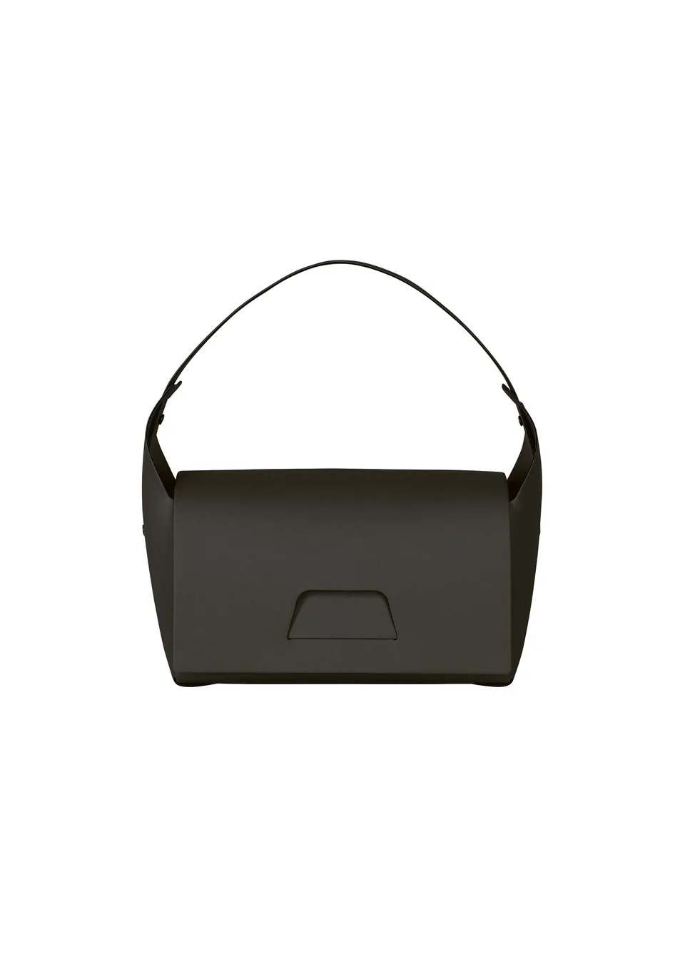 Issey Miyake Box kabelka černá skládací 2 popruhy