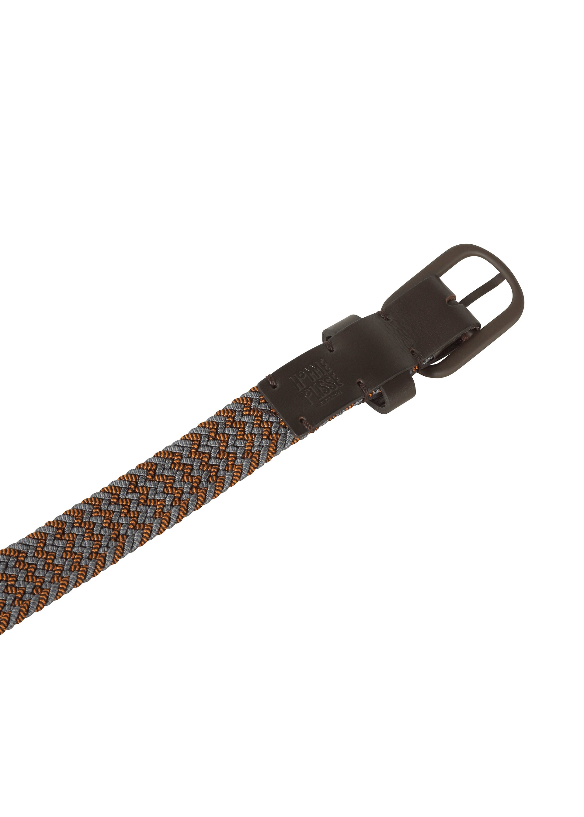 Homme Plissé Issey Miyake Braided Belt pásek hnědý