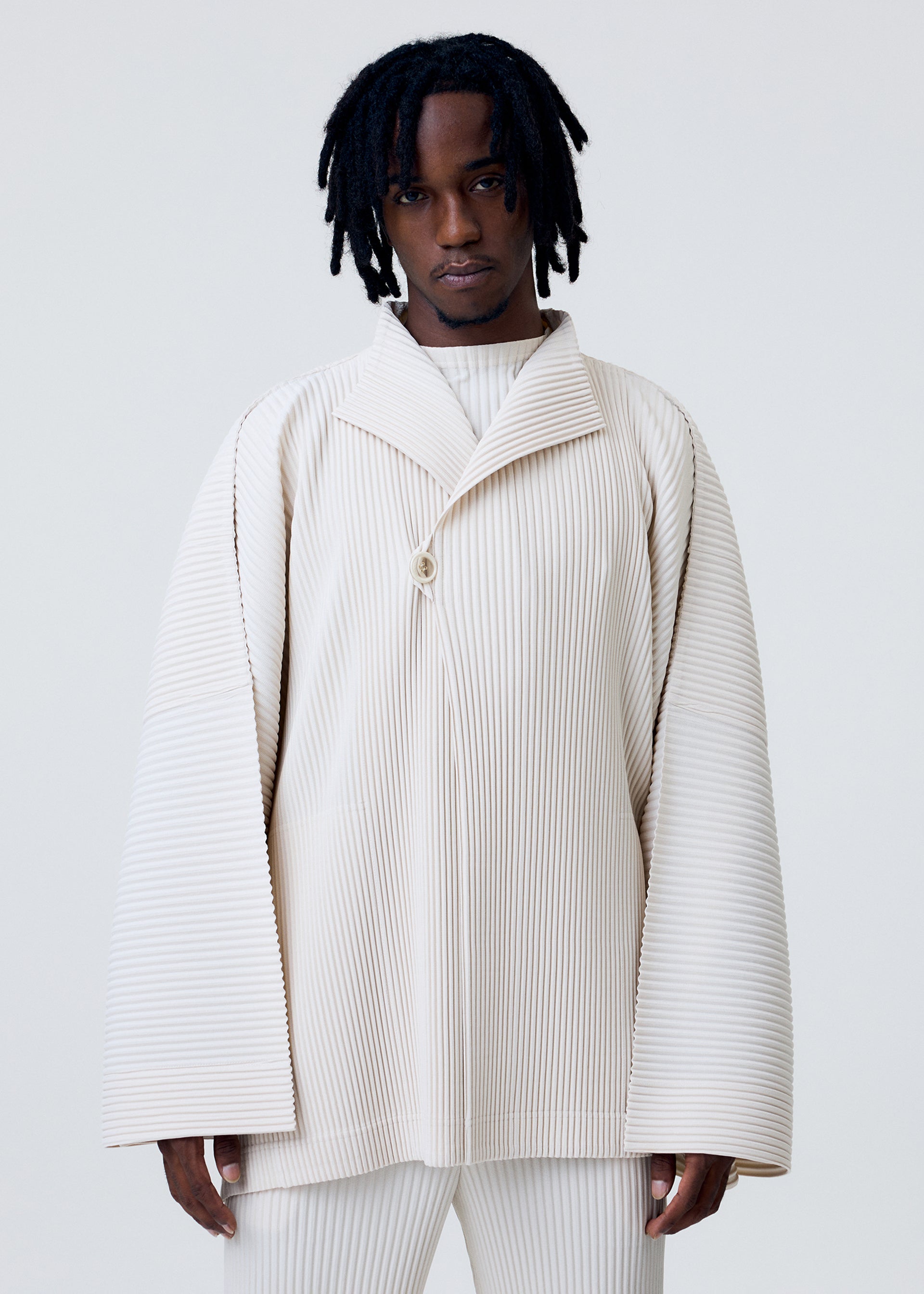 Homme Plissé Issey Miyake Wear or Wrap bunda 3 černá