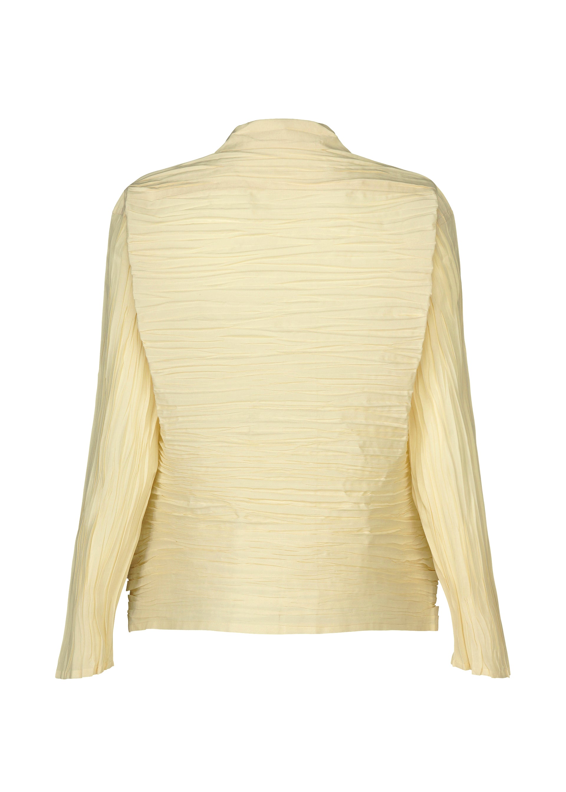 Issey Miyake Shibari Shirt košile bílá vel. 2 řasená