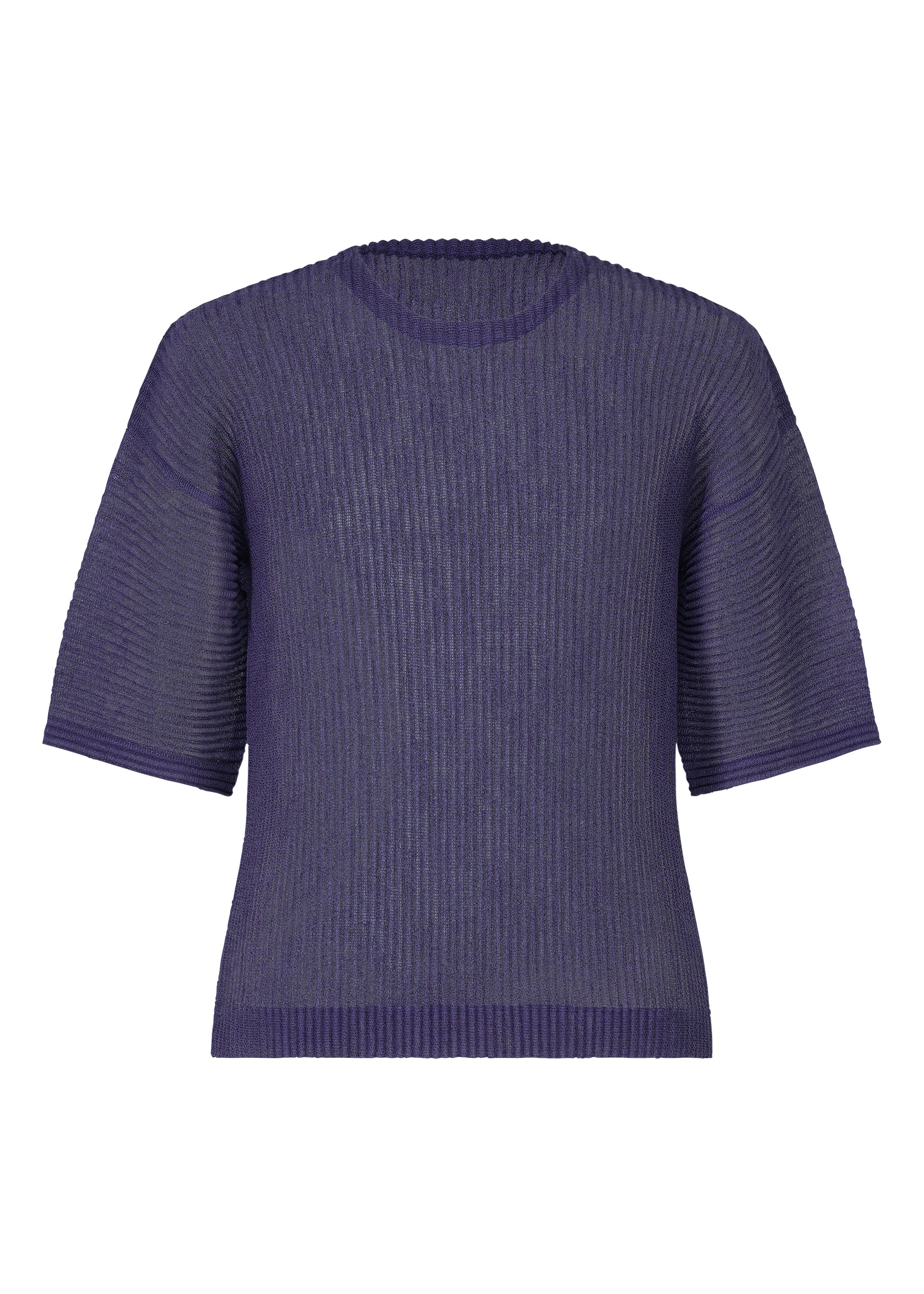 Issey Miyake Rustic Mesh tričko černé síťované