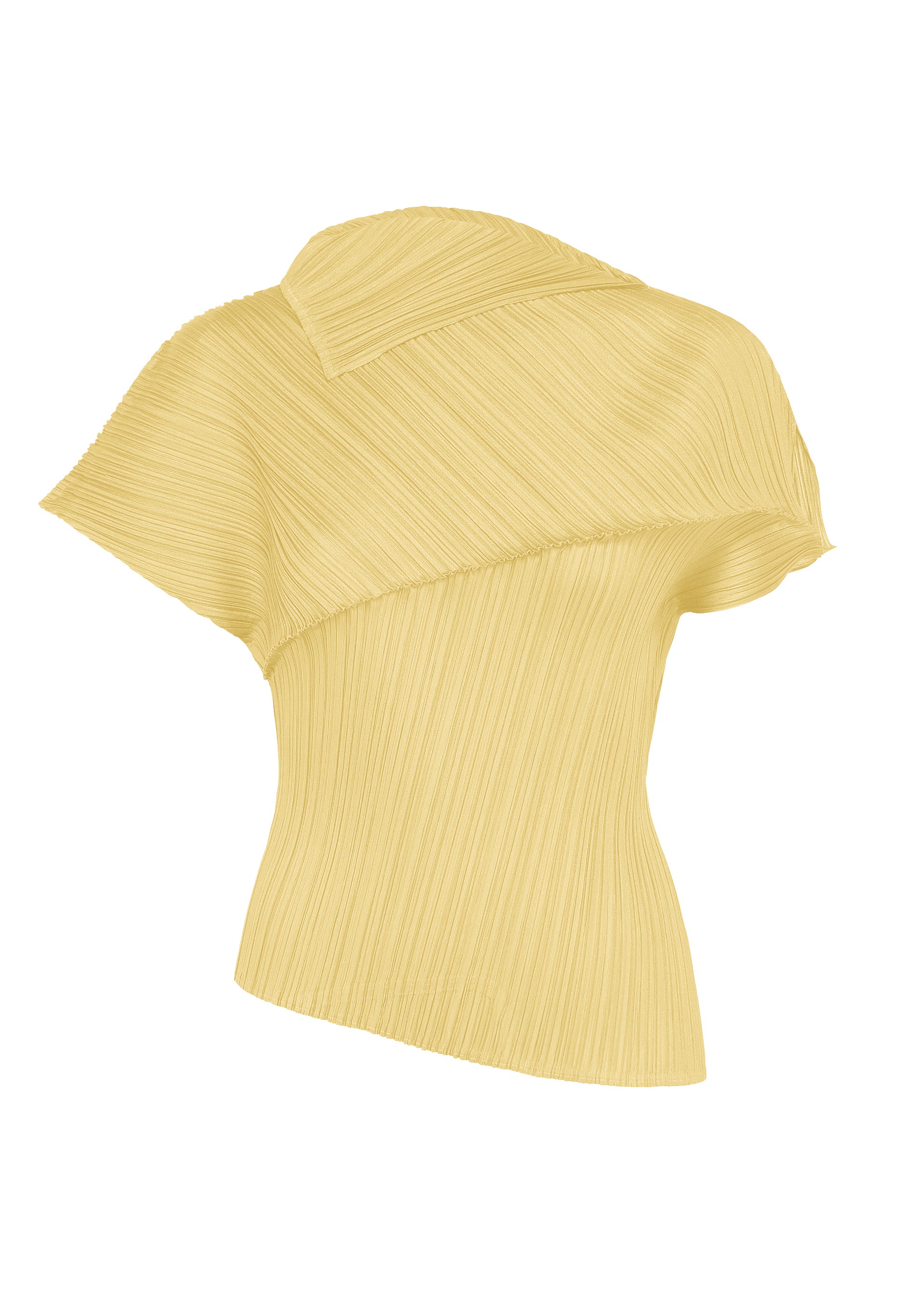 Issey Miyake Leap asymetrický top černý
