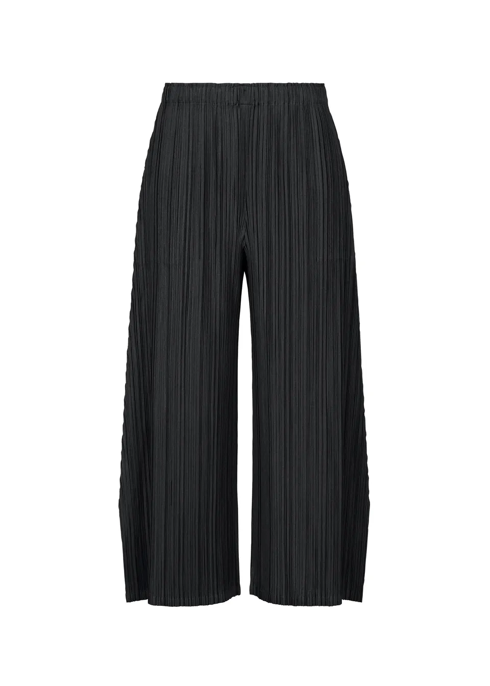 Issey Miyake Mellow Pleats PP63JF283 kalhoty černé flare
