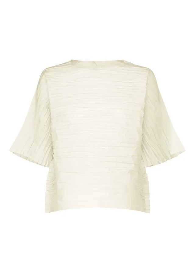 Issey Miyake Shibari Shirt top bílý vel. 2