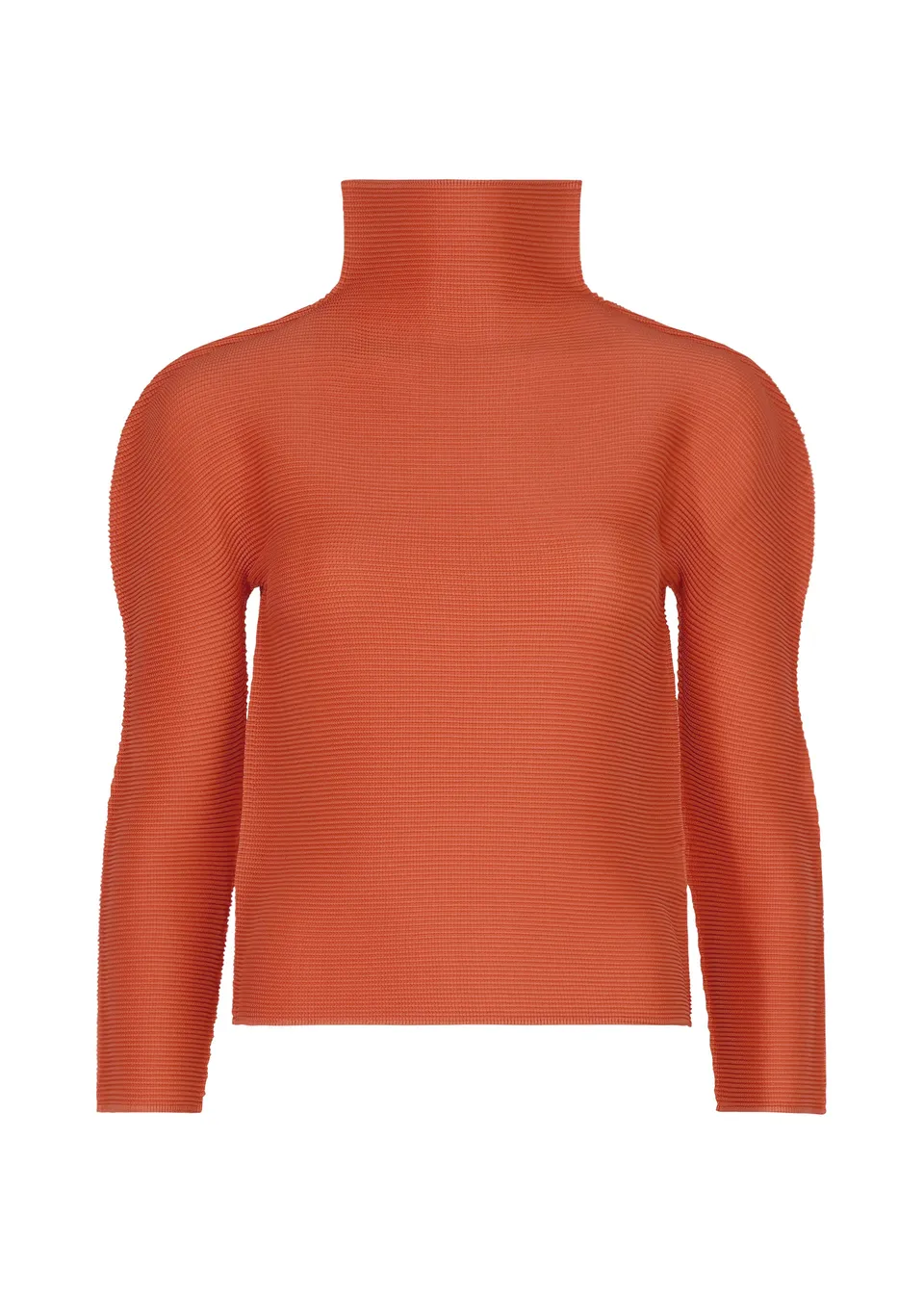 Issey Miyake Stretch Pleats 3 top rumělká elastický