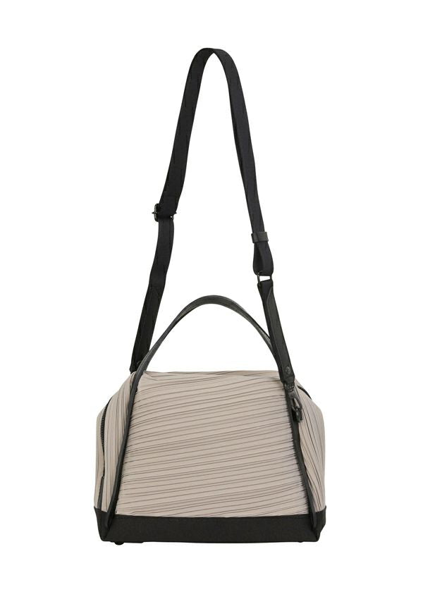 Issey Miyake Pleats Please Bias Pleats Bag kabelka světle šedá plisovaná