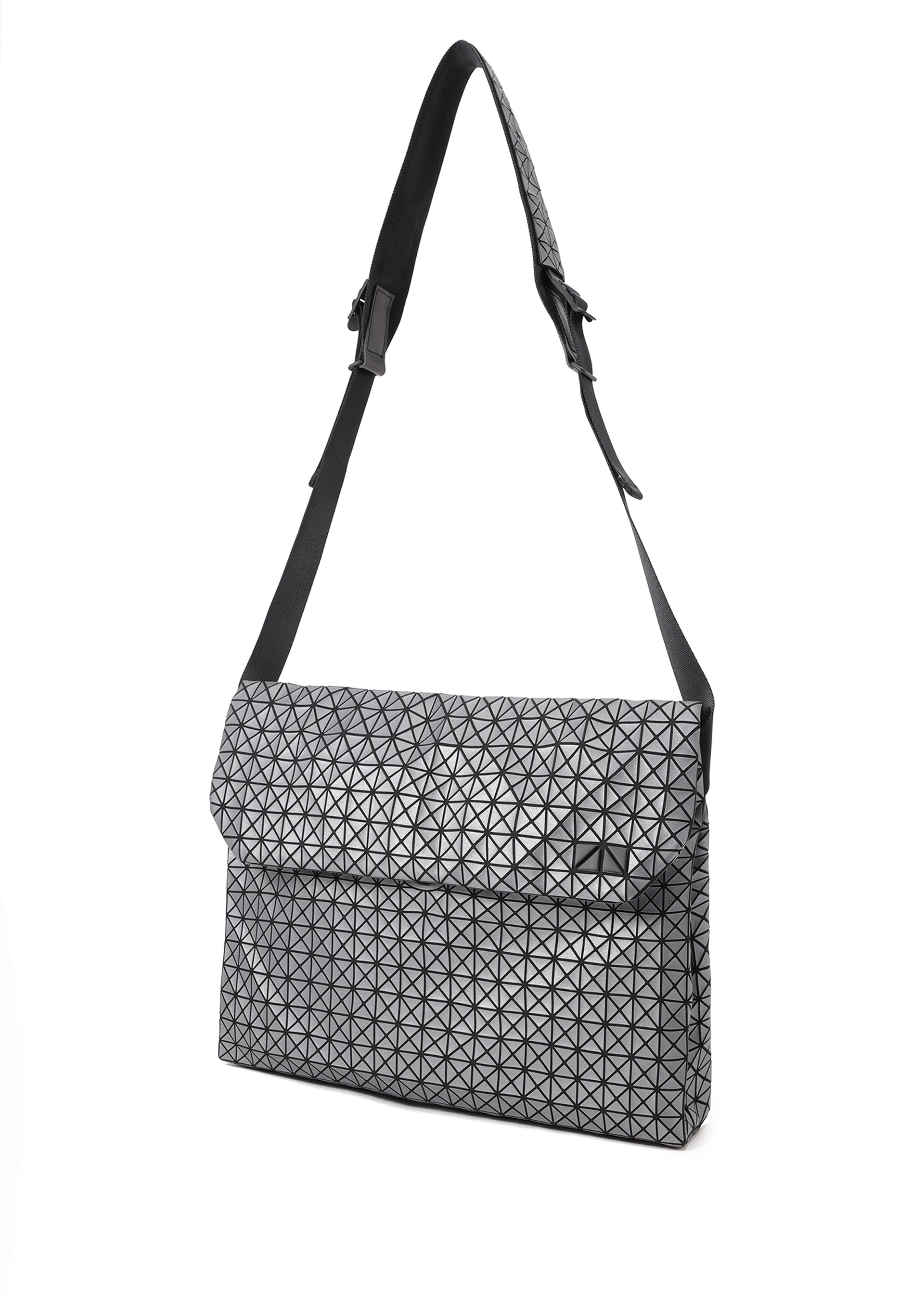 Bao Bao Issey Miyake Froggy Reflector kabelka šedá reflexní