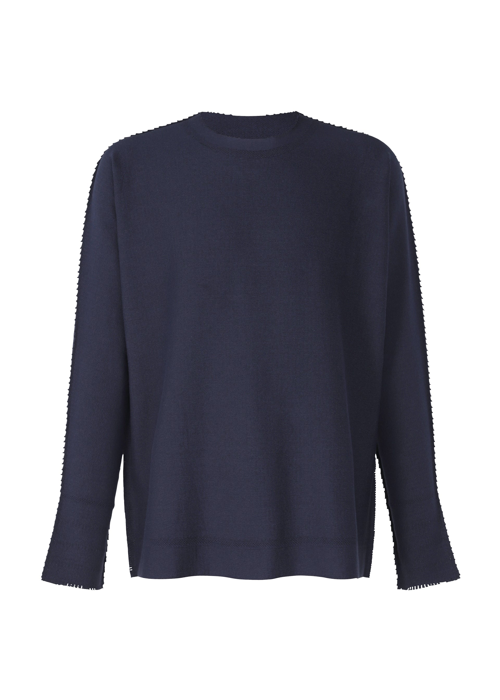 Issey Miyake Type-A Basics tričko bílé s dlouhým rukávem