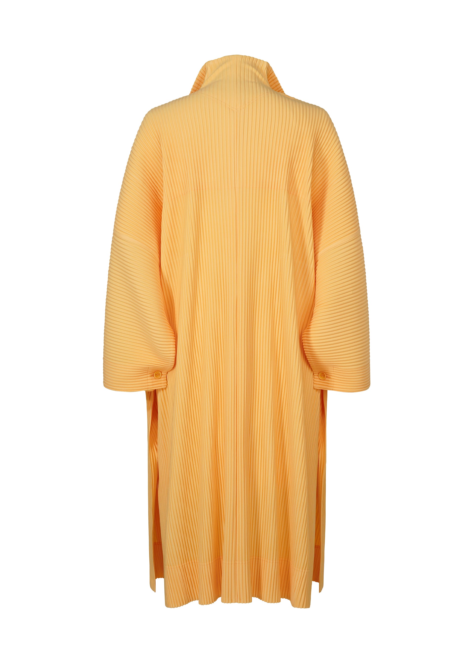 Issey Miyake Homme Plissé Wear or Wrap kabát egg plant black