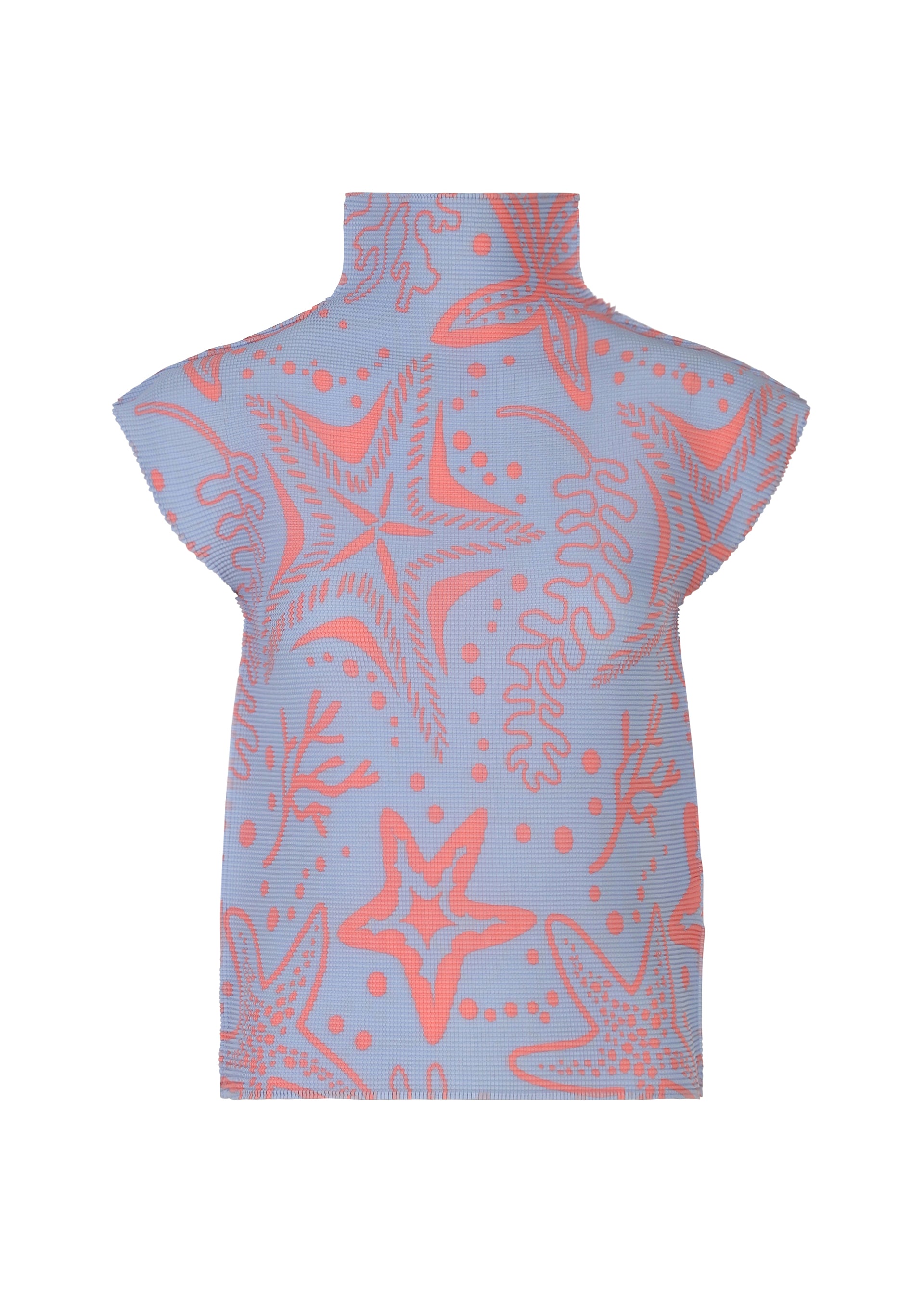 me ISSEY MIYAKE STARFISH top černá plisovaný