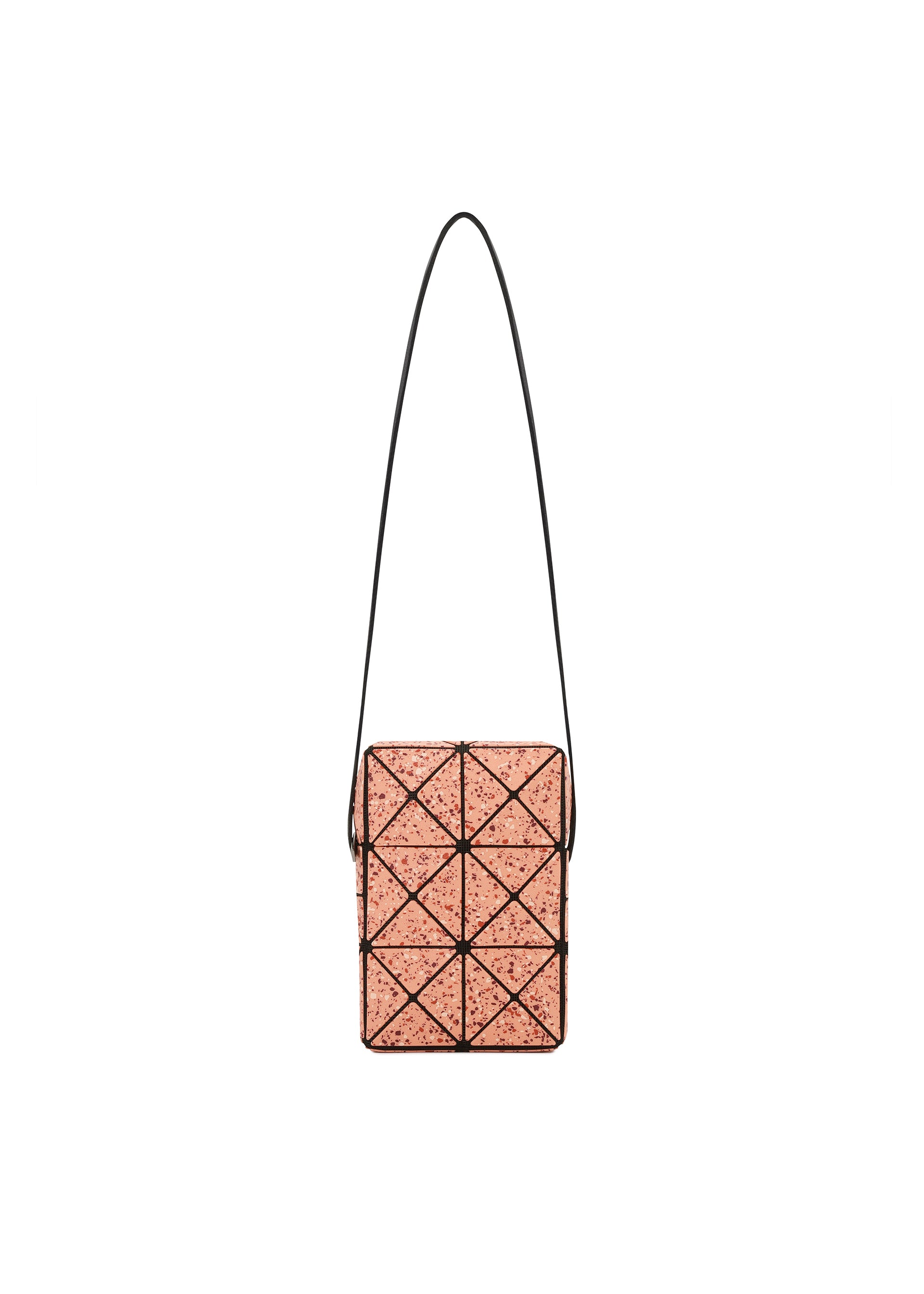 Issey Miyake City crossbody kabelka stone gray matná