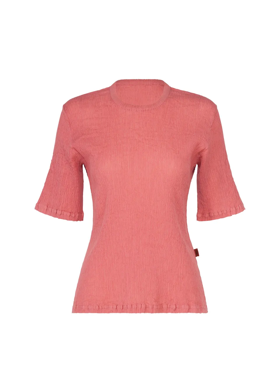 Issey Miyake Kyo Chijimi August top dámský Coral vel. 2 bavlna
