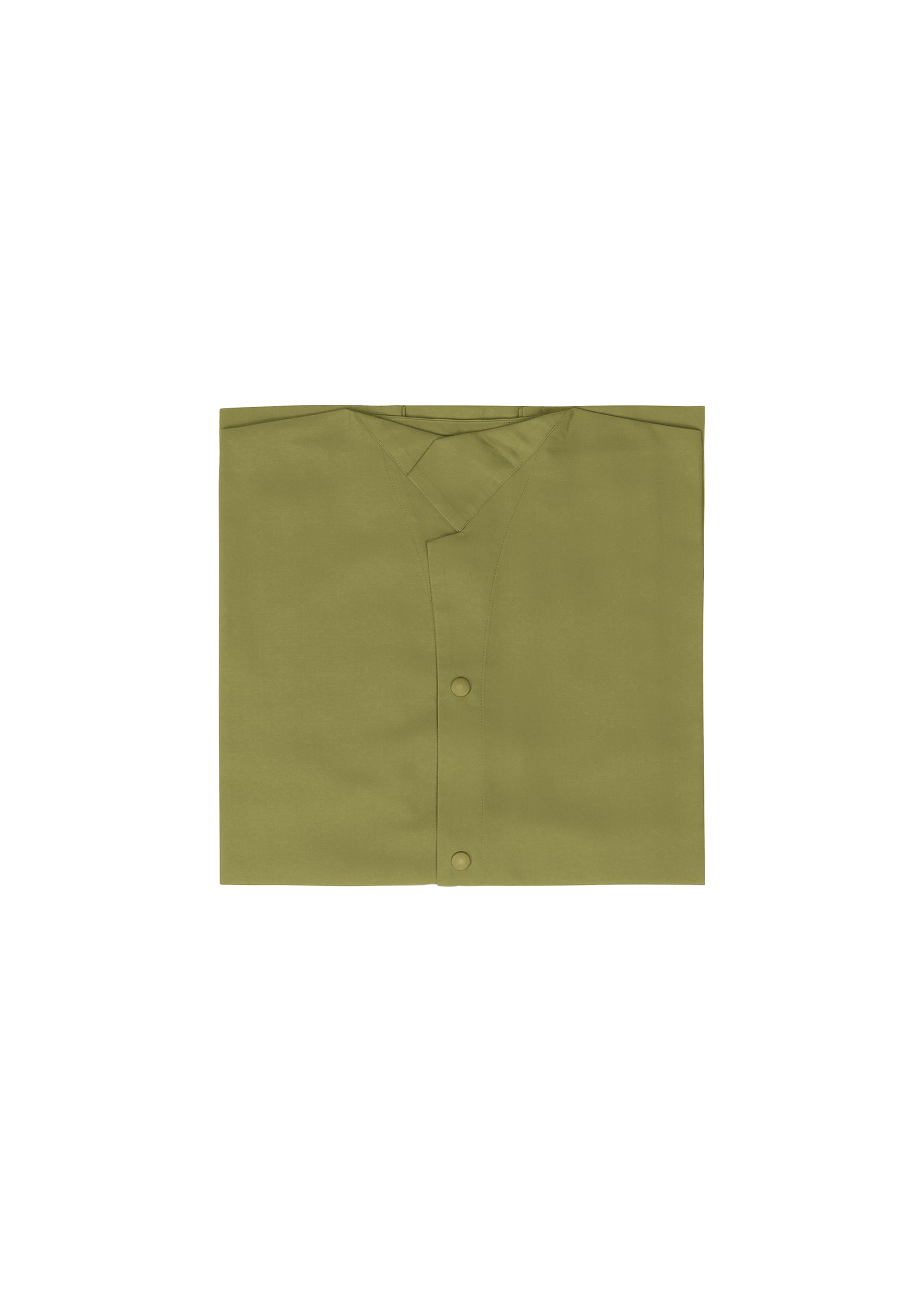 Issey Miyake IM Men Compact Shirt košile khaki skládací