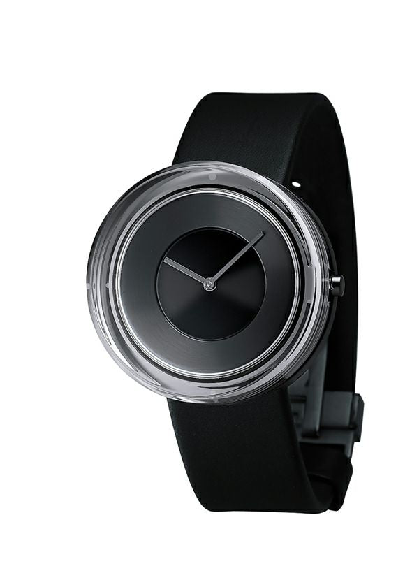 Issey Miyake Glass Watch hodinky černé Yoshioka