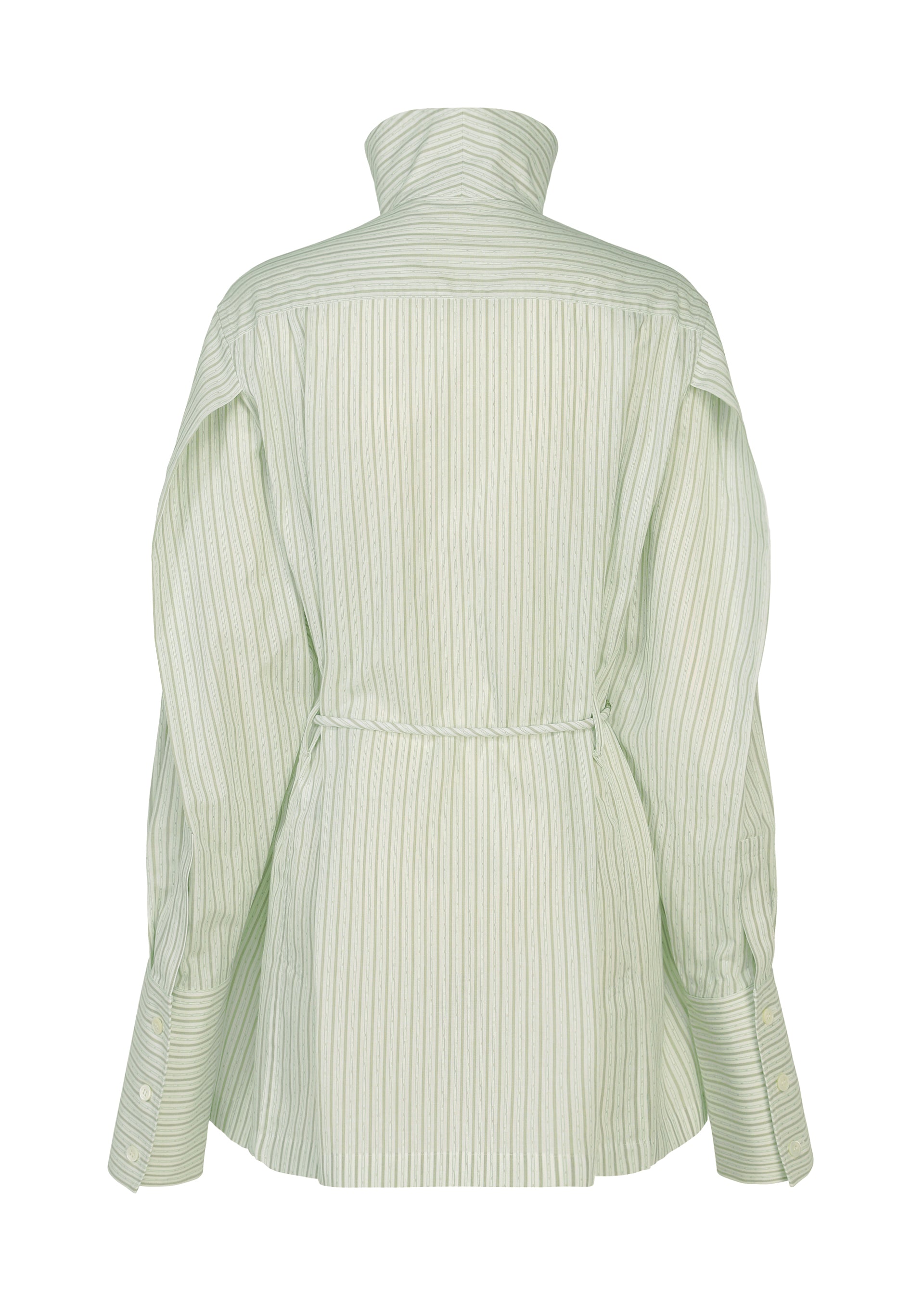 Issey Miyake Monsieur Shirt Dobby Stripe košile bílá