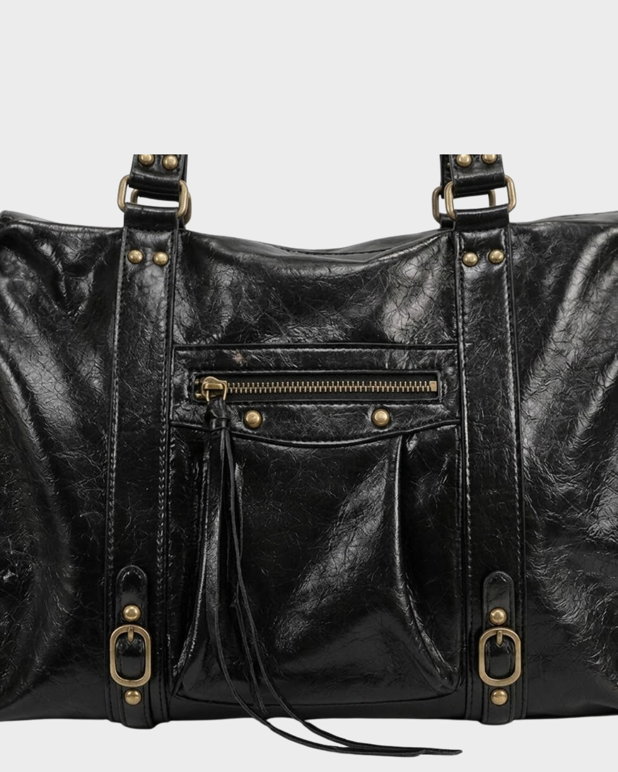 Norielle velka damska kabelka cabas cerna 40x34 cm