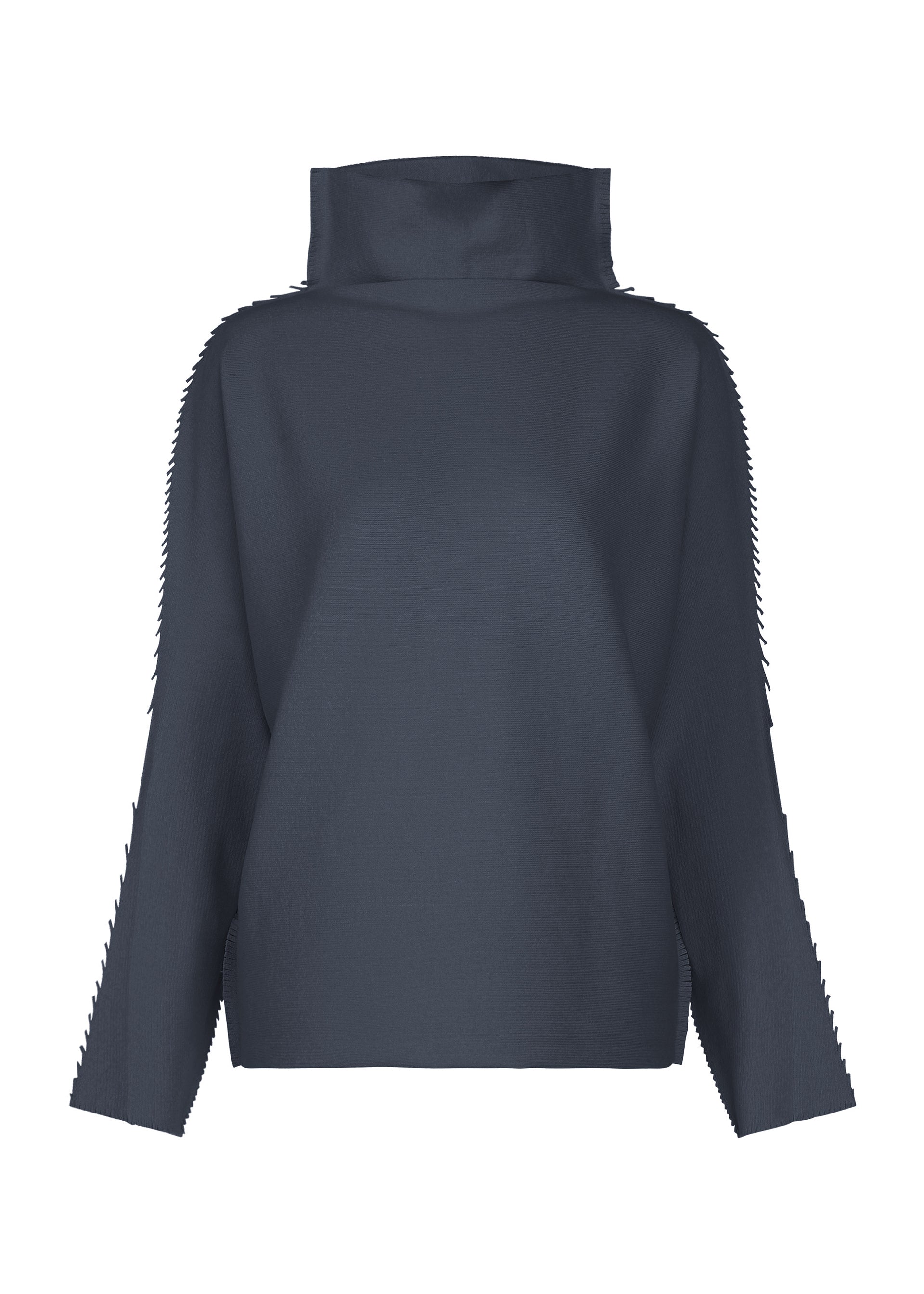 Issey Miyake Campagne top černý úpletový